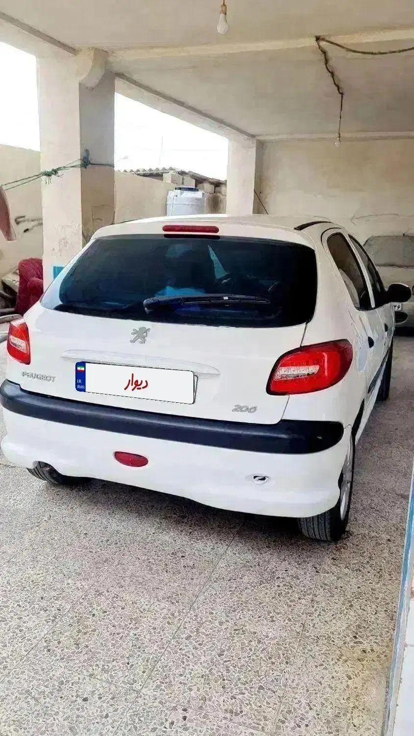 پژو ۲۰۶تیپ۲ مدل۹۷ کم کار تمیز|خودرو سواری و وانت|چابهار, |دیوار