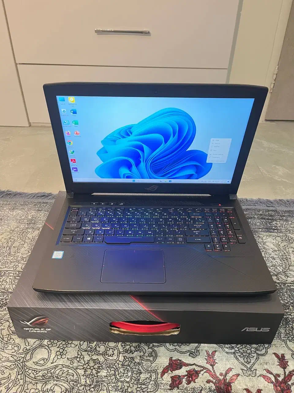 ASUS ROG GL503G خوراک سنگین ترین بازیها|رایانه همراه|تهران, گرگان|دیوار