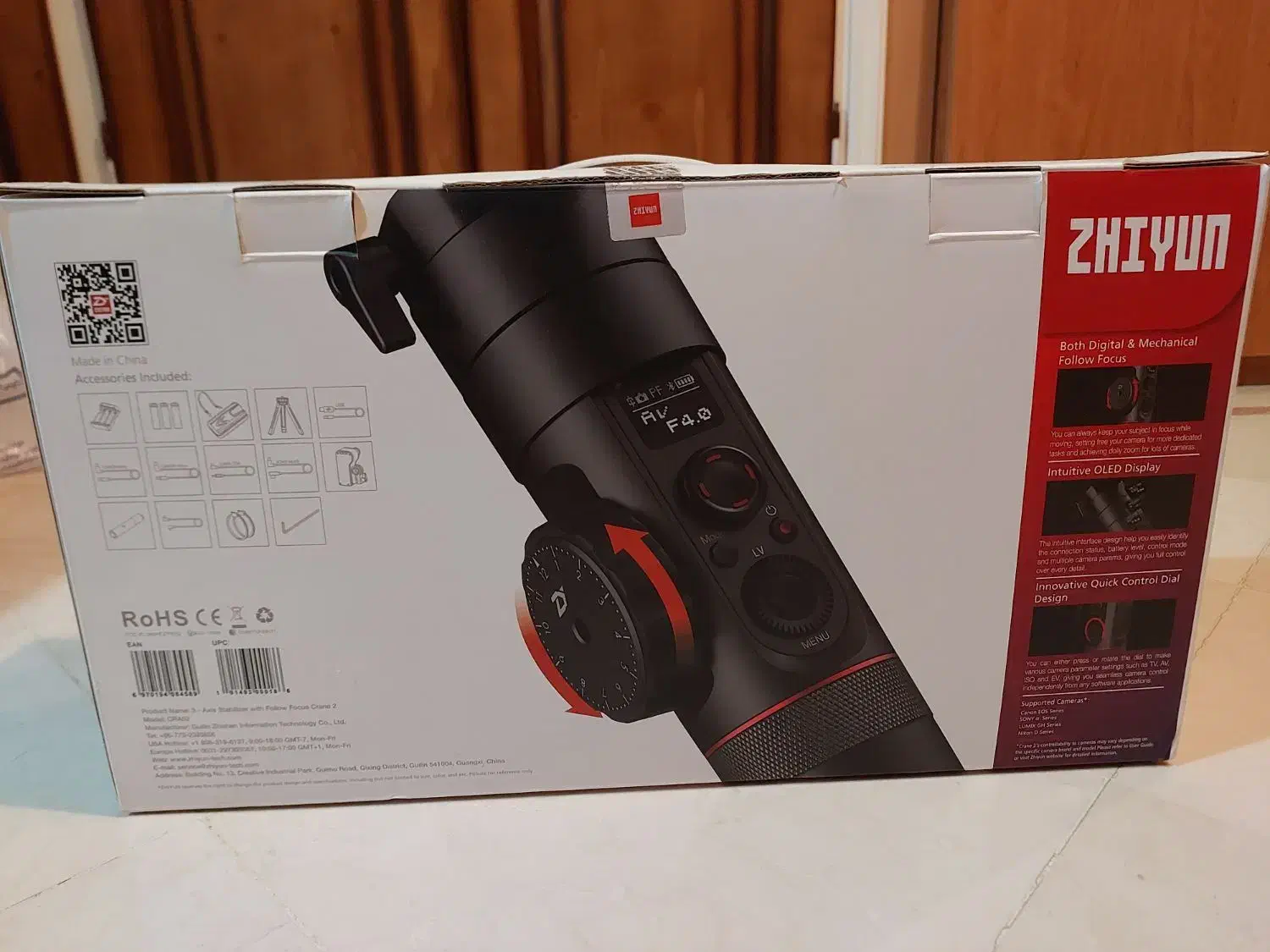 گیمبال حرفه ایی Zhiyun crane 2|دوربین عکاسی و فیلم‌برداری|تهران, زعفرانیه|دیوار