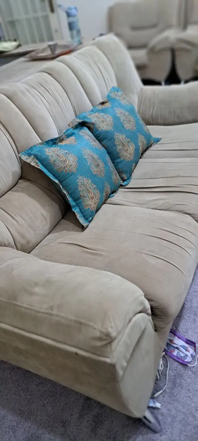 مبل هفت نفره راحتی درجه یک|مبلمان خانگی و میز عسلی|دزفول, |دیوار