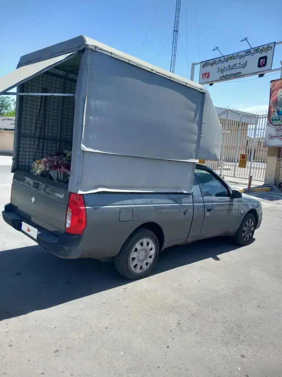 معاوضه وانت آریسان ۲|خودرو سواری و وانت|کاشان, باغ ماجد|دیوار