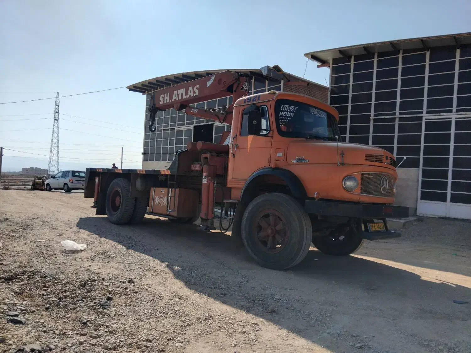 فروش کامیون بنز جرثقیل|خودرو سنگین|شاهرود, |دیوار