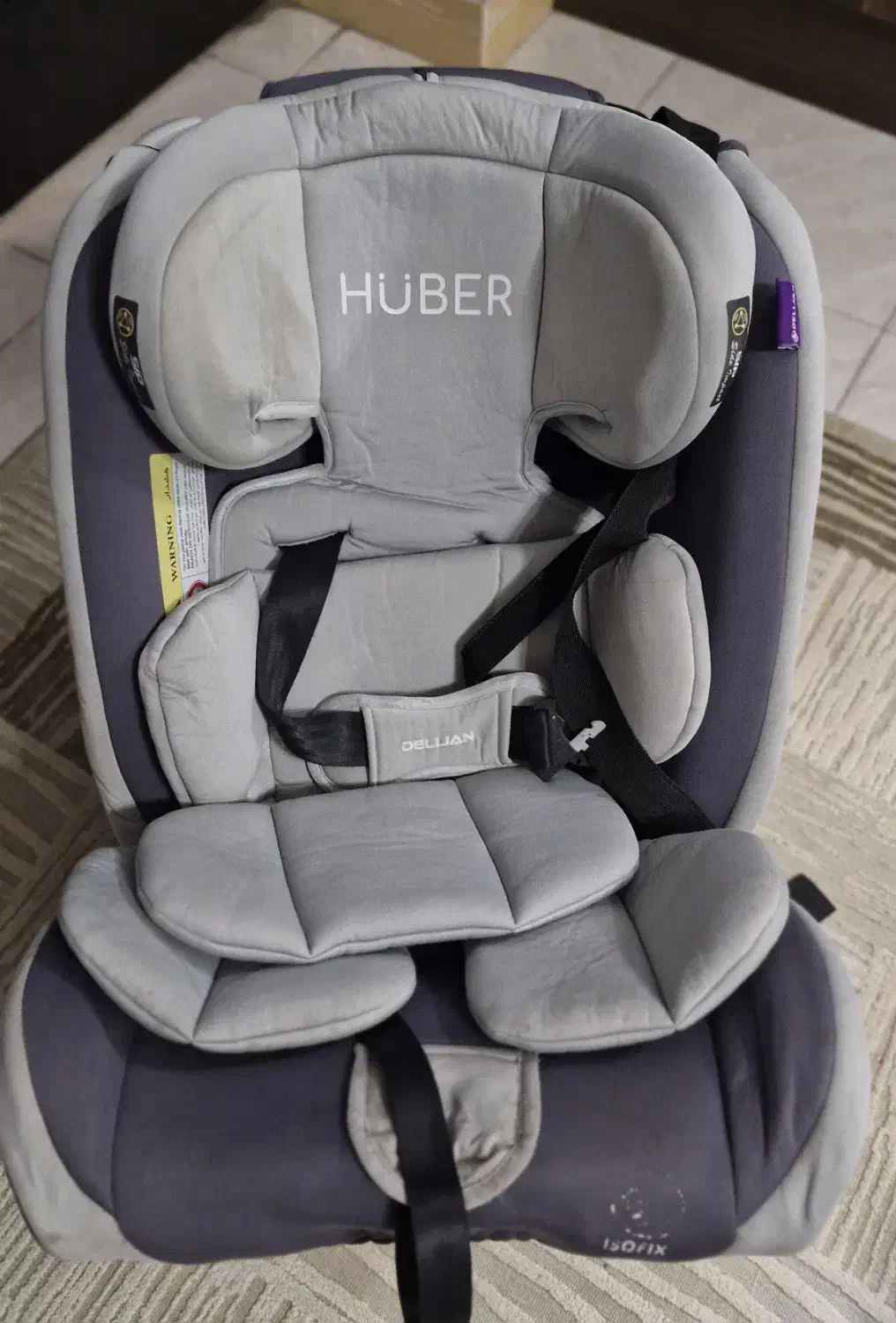 صندلی ماشین کودک Huber (دلیجان) ایزوفیکس|تخت و صندلی بچه|رشت, اسماعیل آباد|دیوار