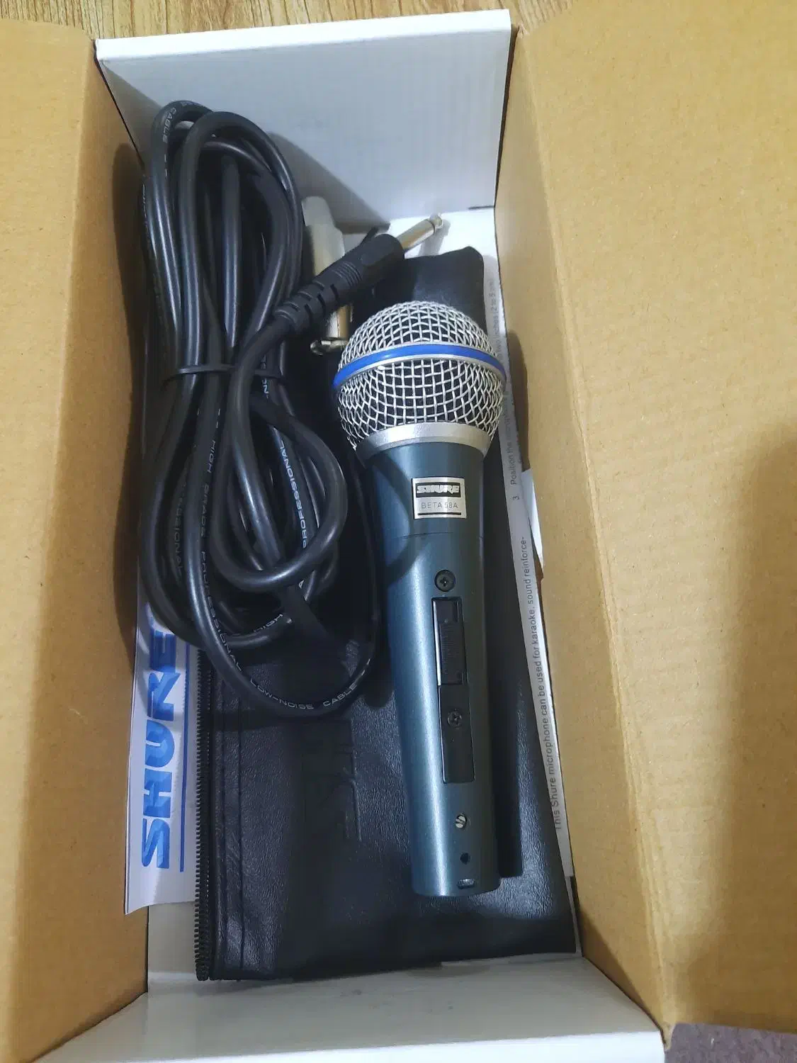 میکروفن شور مدلBETA 58A|صوتی و تصویری|بجنورد, |دیوار