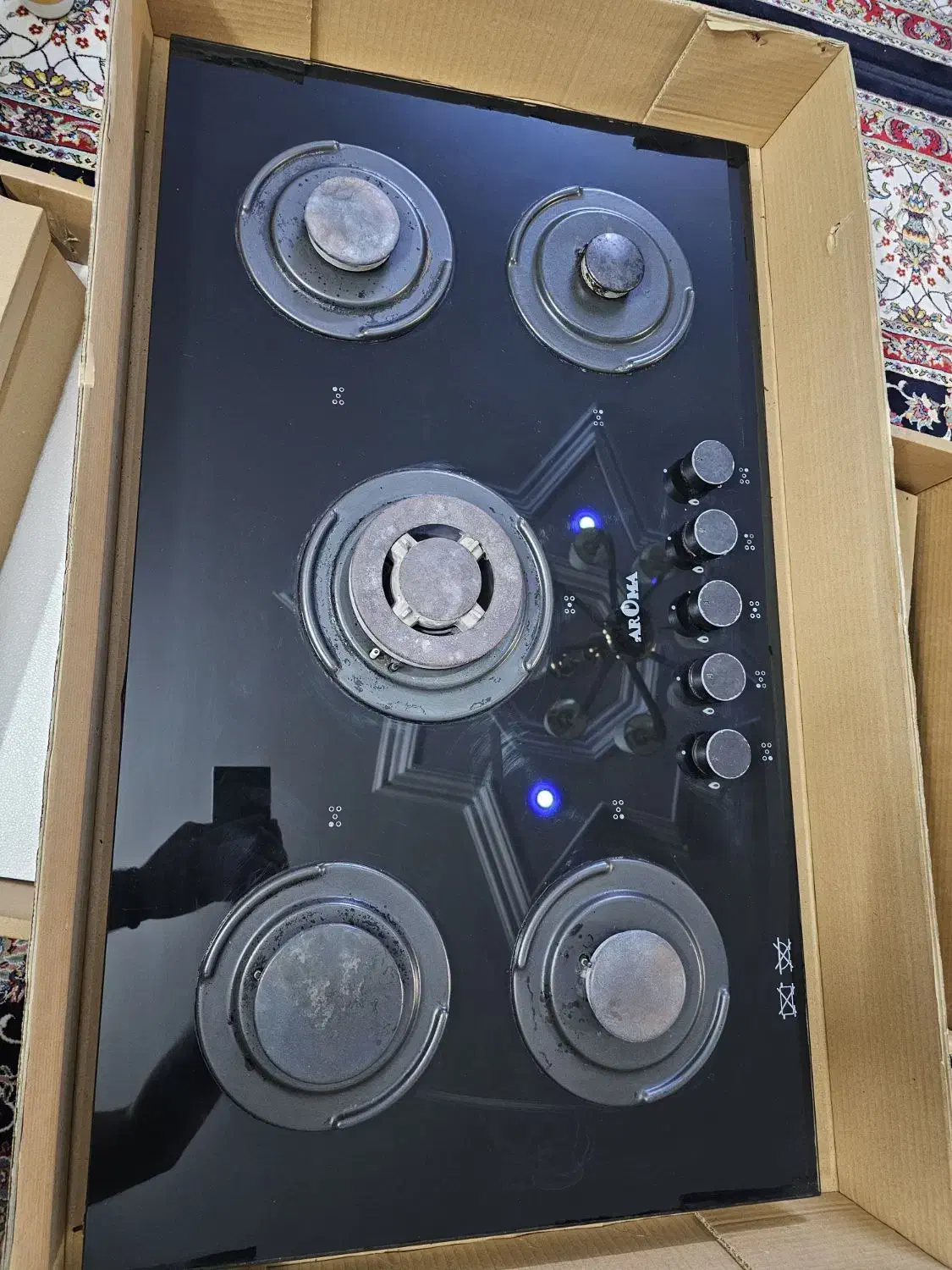 اجاق گاز رومیزی آروما|اجاق گاز و لوازم برقی پخت‌وپز|تهران, تهرانسر شمالی|دیوار