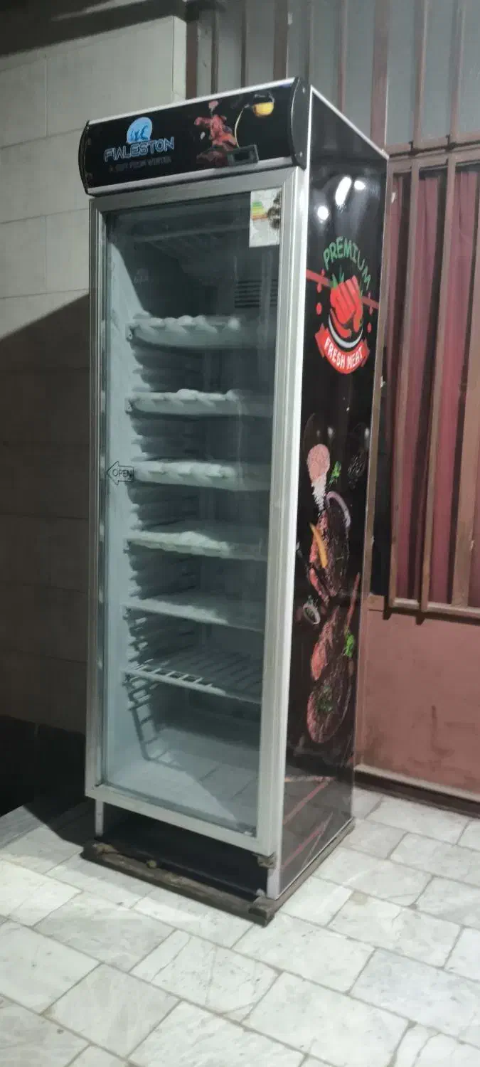یخچال فریزر ایستاده تک درب مارک فلیستون درحد نو|یخچال و فریزر|گرگان, |دیوار