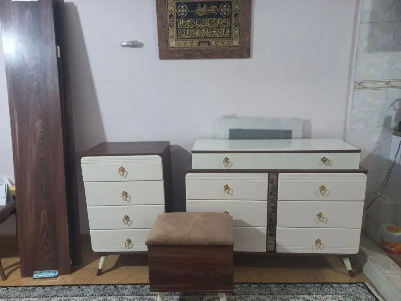 سرویس تخت دو نفره|تخت و سرویس خواب|قرچک, شهرک طلائیه|دیوار