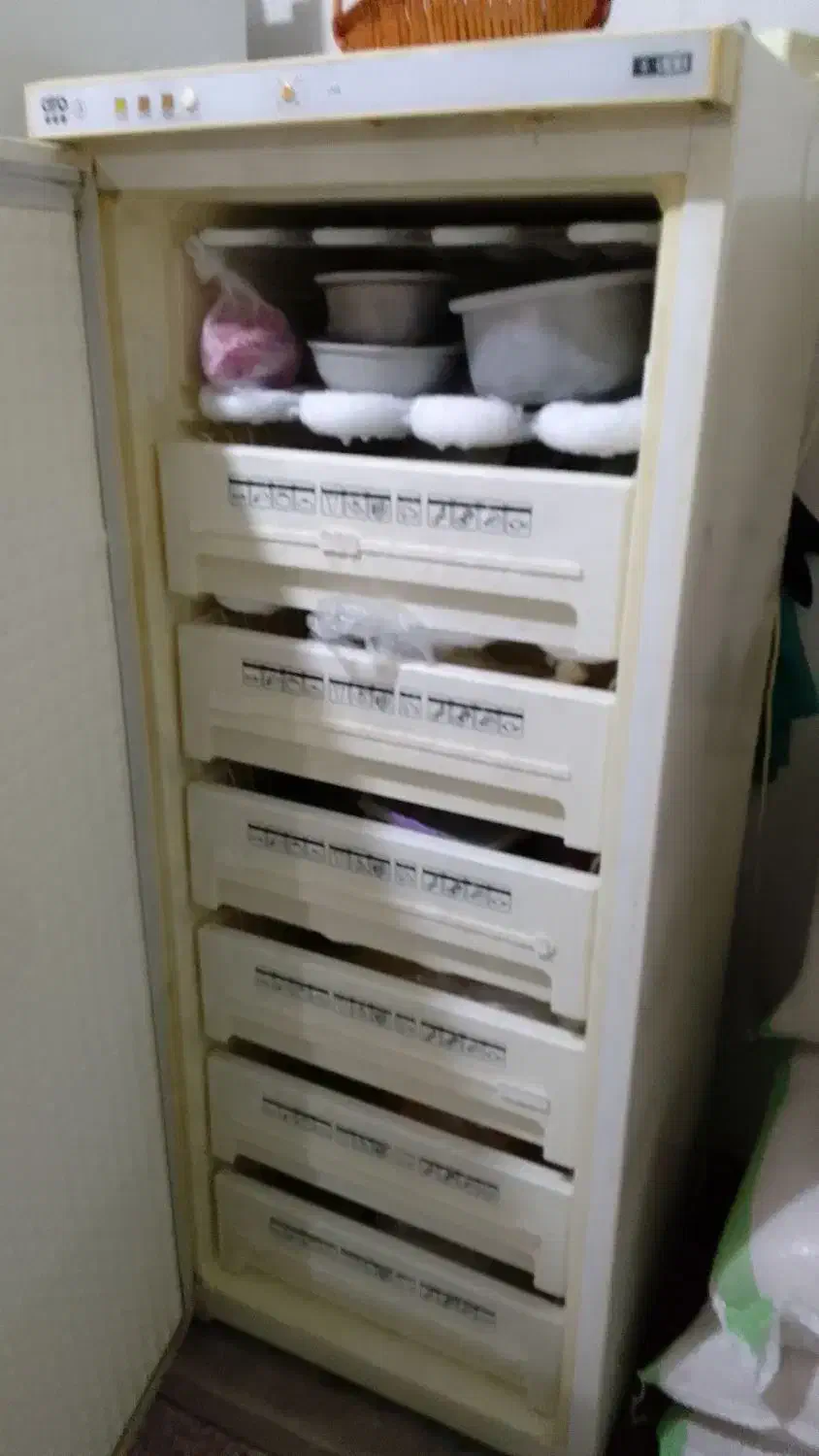 آستانه .فریزر پارس ۶ کشو بهمراه  جای یخی|یخچال و فریزر|آستانه اشرفیه, |دیوار