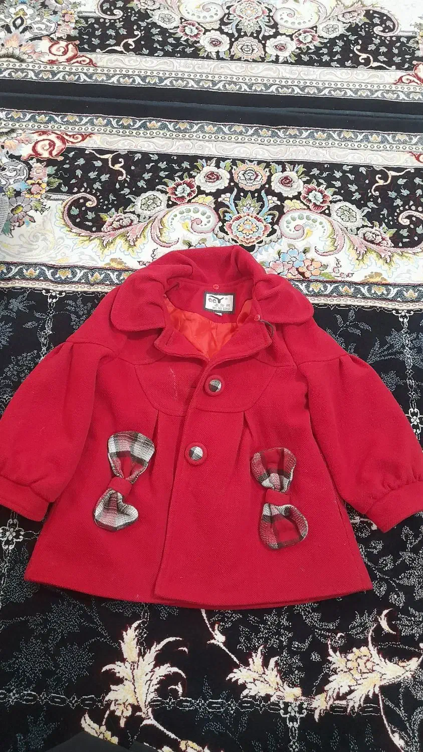 کاپشن بچگانه فروشی|کفش و لباس بچه|نورآباد, |دیوار