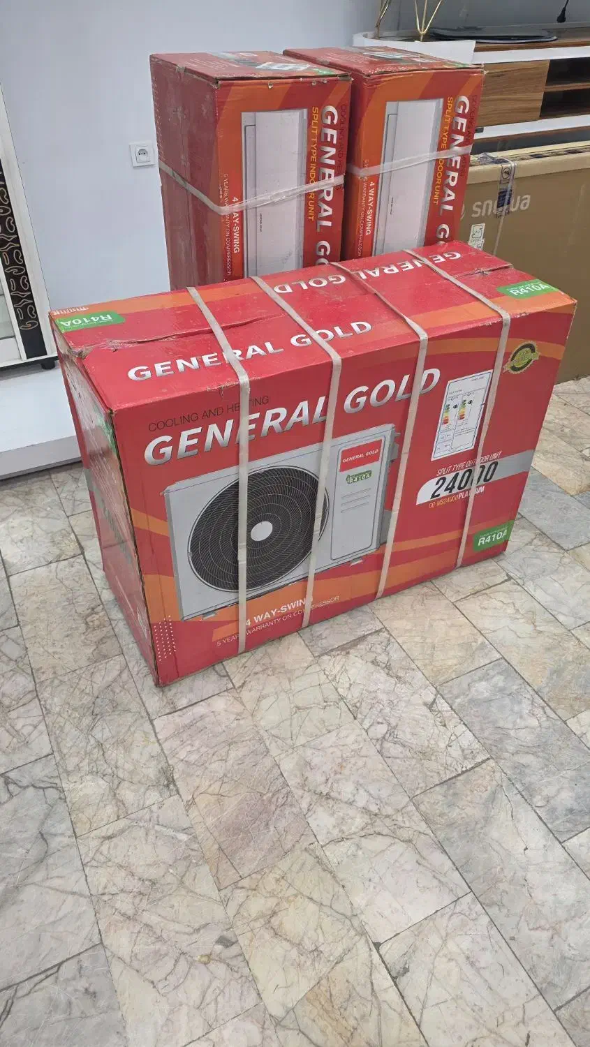 کولر گازی جنرال گلد پلاتنیوم 24000|کولر گازی و فن‌کوئل|بجنورد, |دیوار