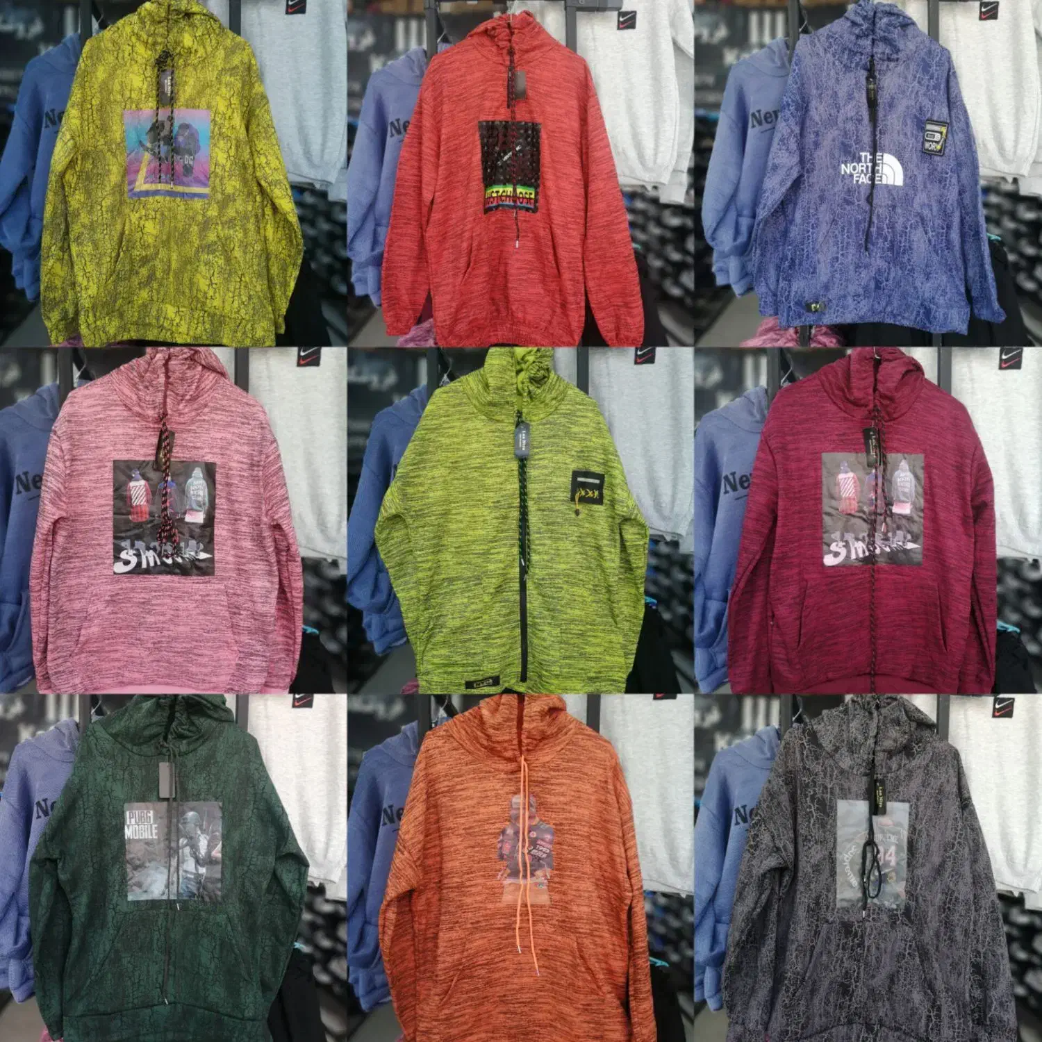 نیم زیپ چاپدار، طرح برجسته خارجی (تک و عمده)|لباس|شیراز, جانبازان|دیوار