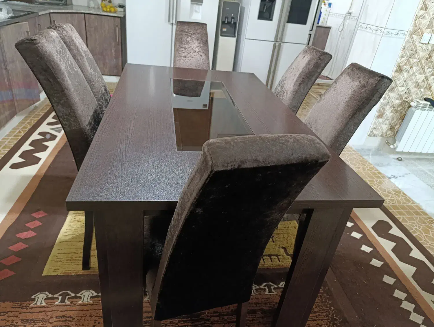 فروش میز ناهار خوری شیش نفره|میز و صندلی غذاخوری|جهرم, |دیوار