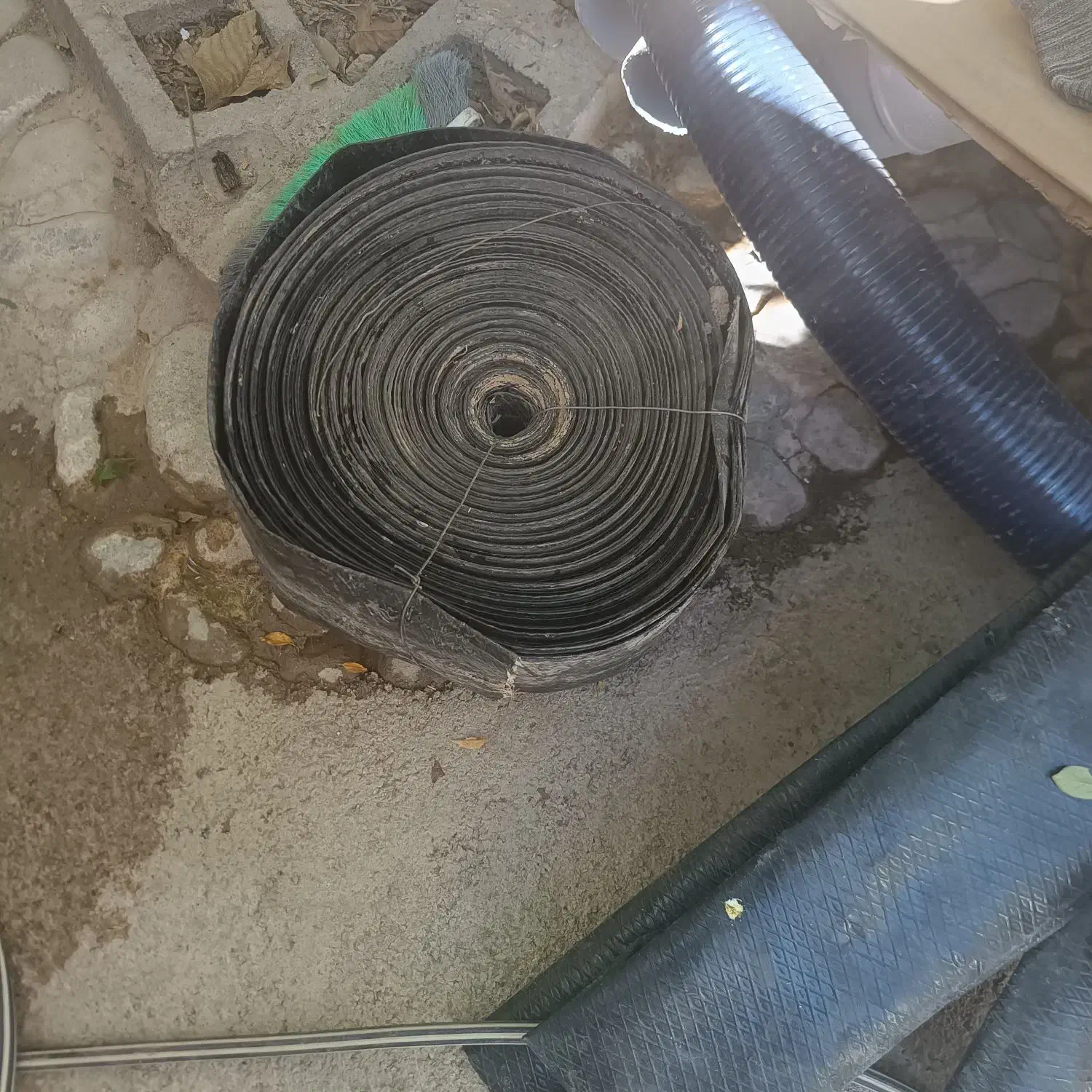 موتور پمپ آب بنزینی ۴ اینچ با لوله تاشو و اتصالات|ماشین‌آلات صنعتی|خرم‌آباد, |دیوار