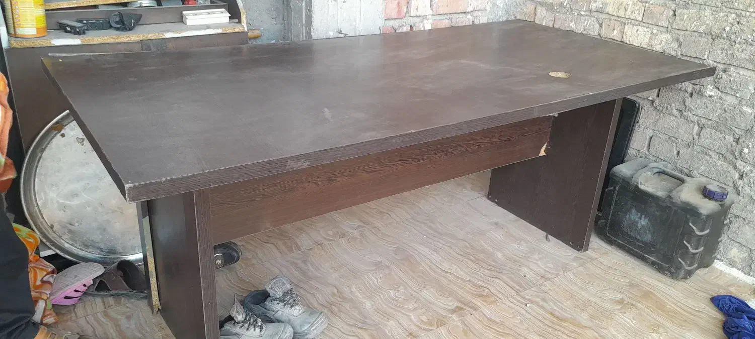 میز رایانه طول ۱۸۵ در ۱۲۰|میز تحریر و کامپیوتر|زرند, |دیوار