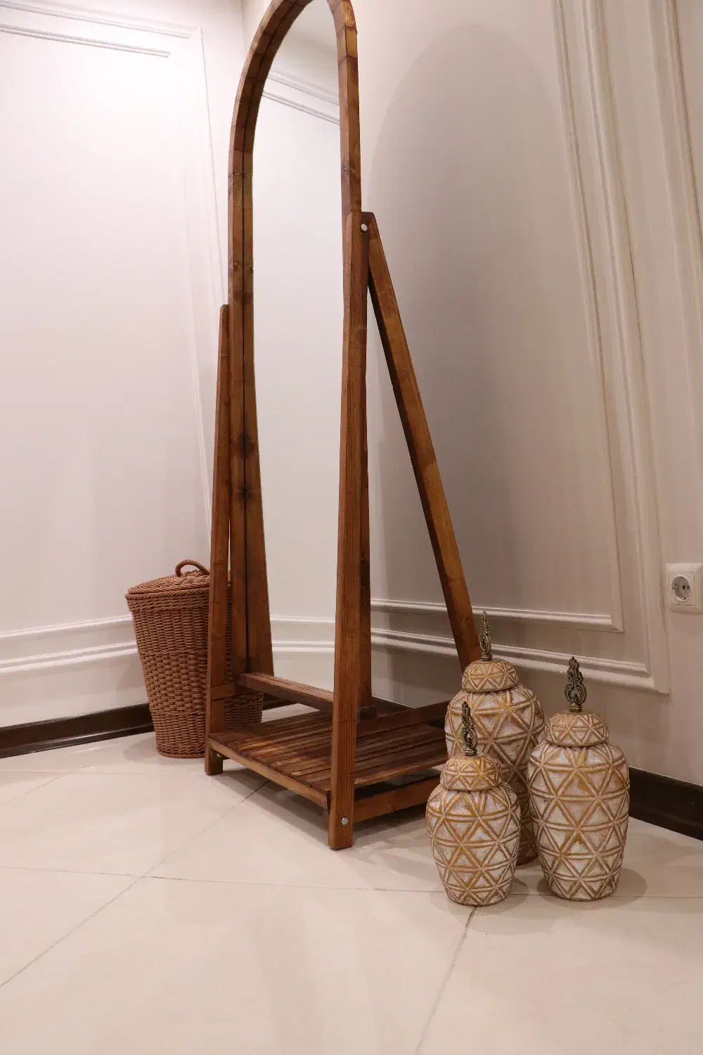 قاب اینه چوبی|آینه|اراک, |دیوار