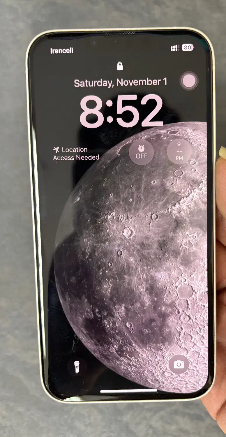 ایفون ۱۳ نرمال درحده نو|موبایل|بیرجند, |دیوار