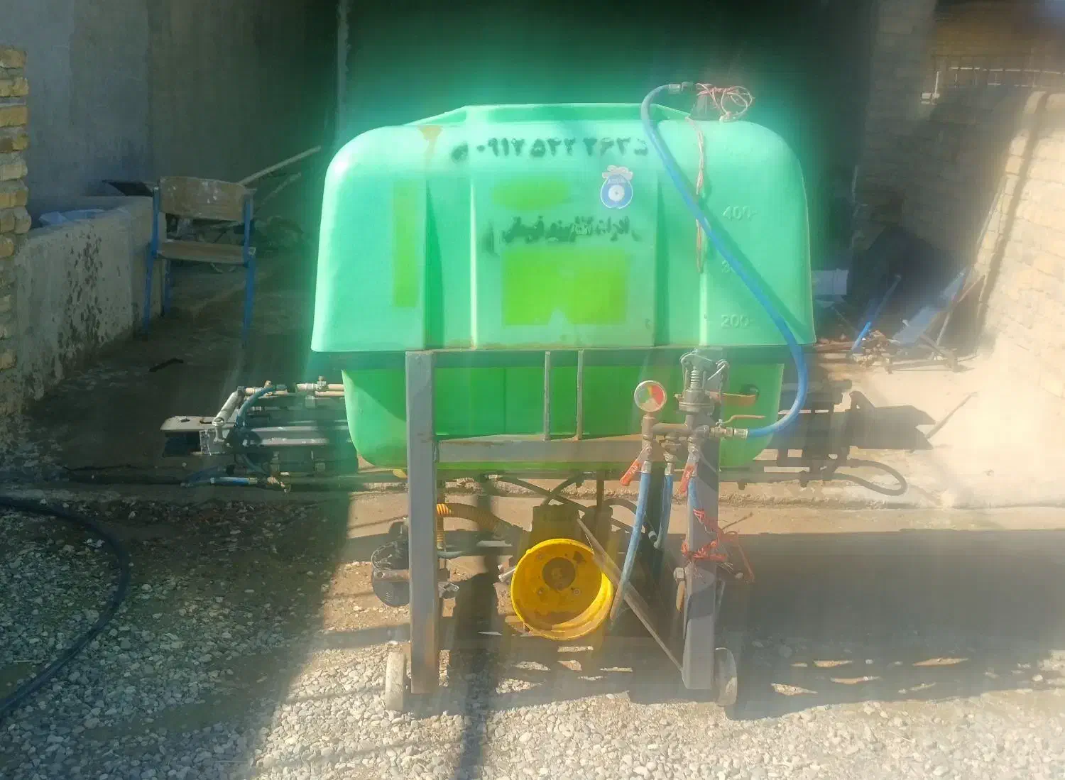 سم پاش|ماشین‌آلات صنعتی|سجاس رود, |دیوار