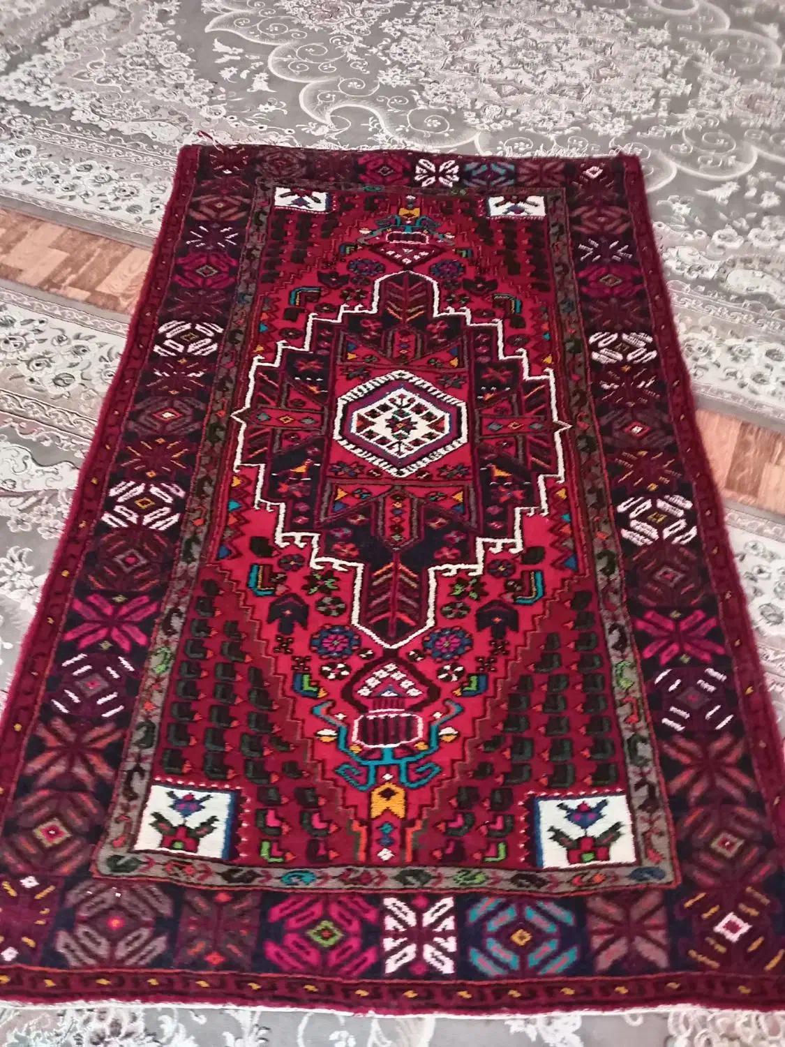 فرش دستباف بزرگ و کوچک|فرش|قیدار, |دیوار