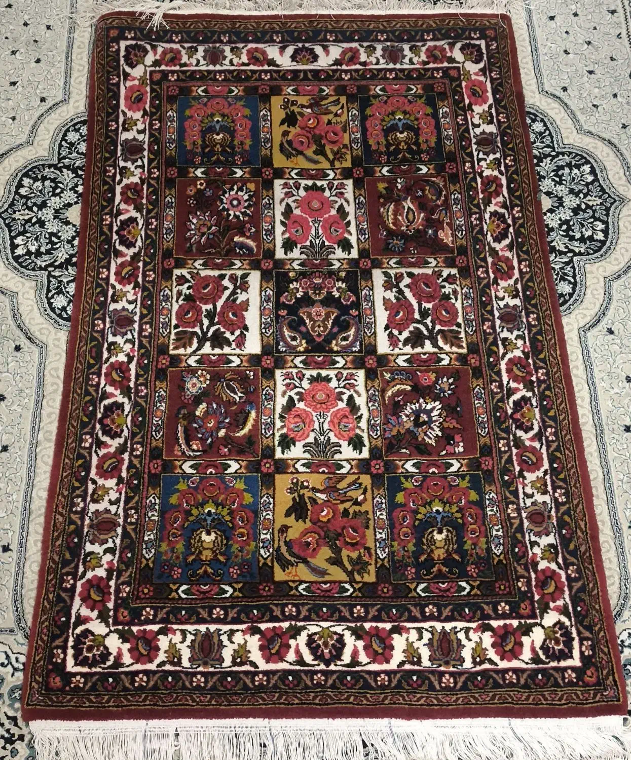 قالیچه دستباف|فرش|اصفهان, آفاران|دیوار