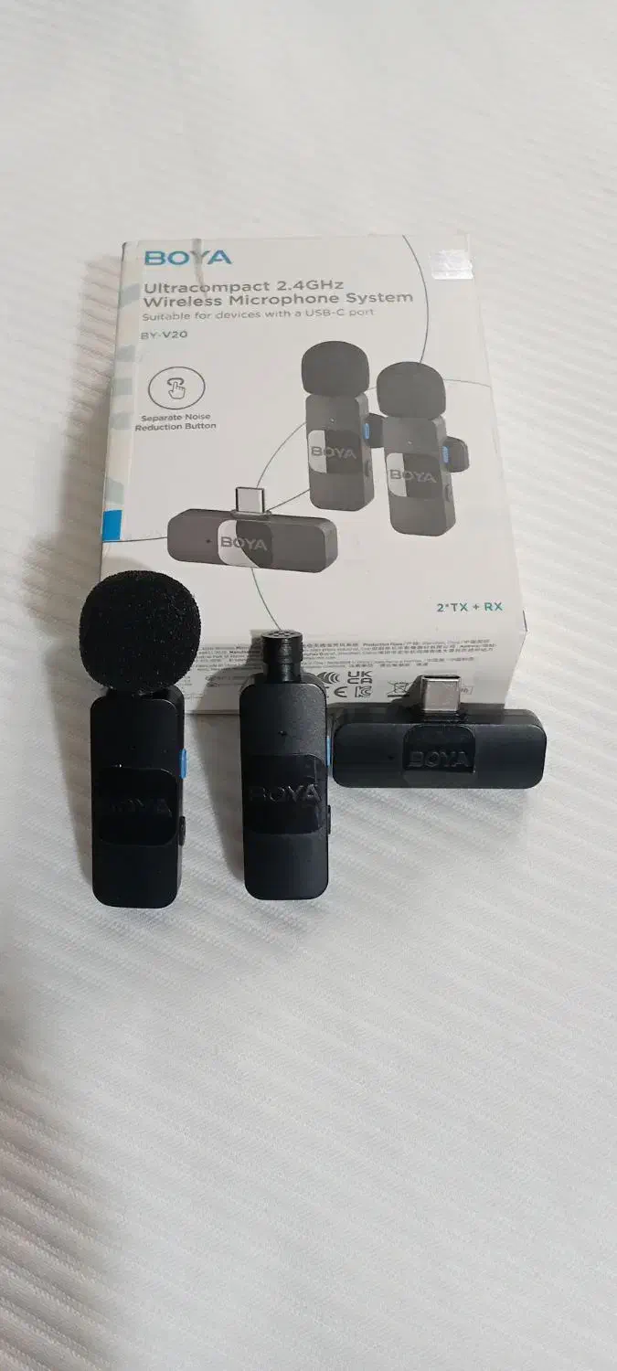 میکروفون یقه یی BOYA|صوتی و تصویری|محمدشهر, محمدشهر|دیوار