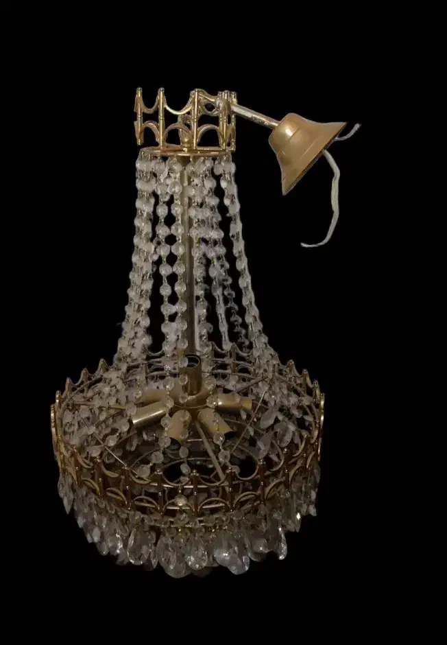 یک عدد لوستر برنز|لوستر و چراغ آویز|تبریز, |دیوار