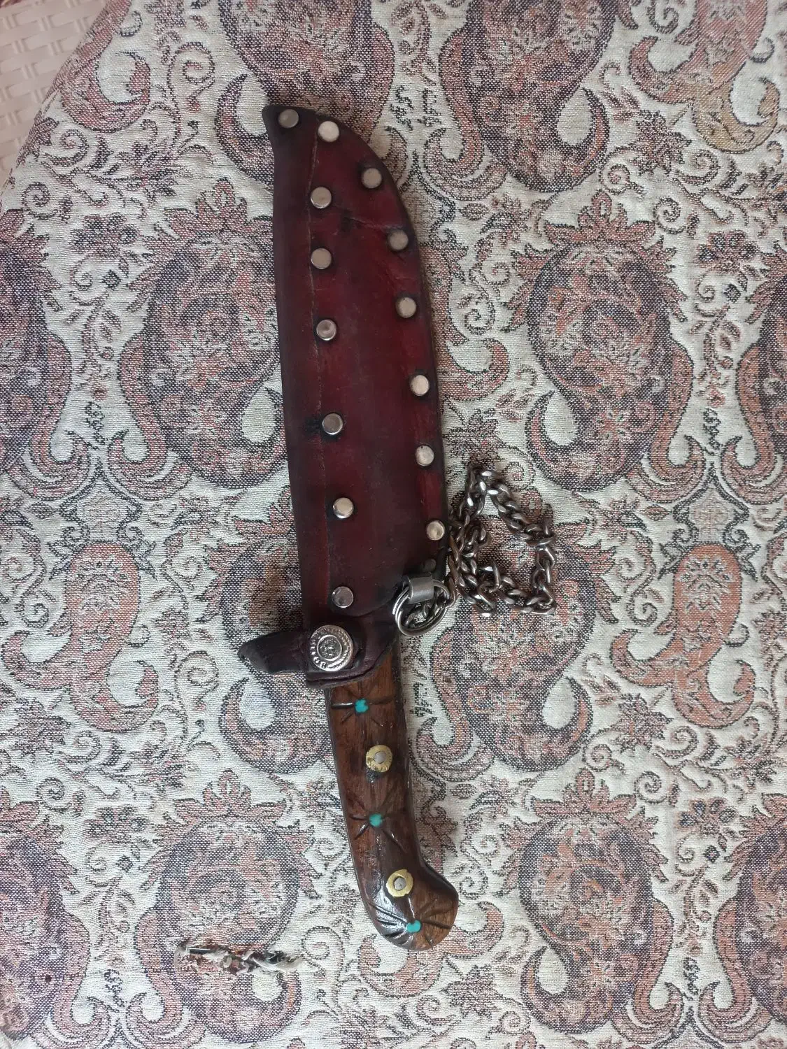 چاقو قصابی|کلکسیون اشیاء عتیقه|قم, شهر قائم|دیوار