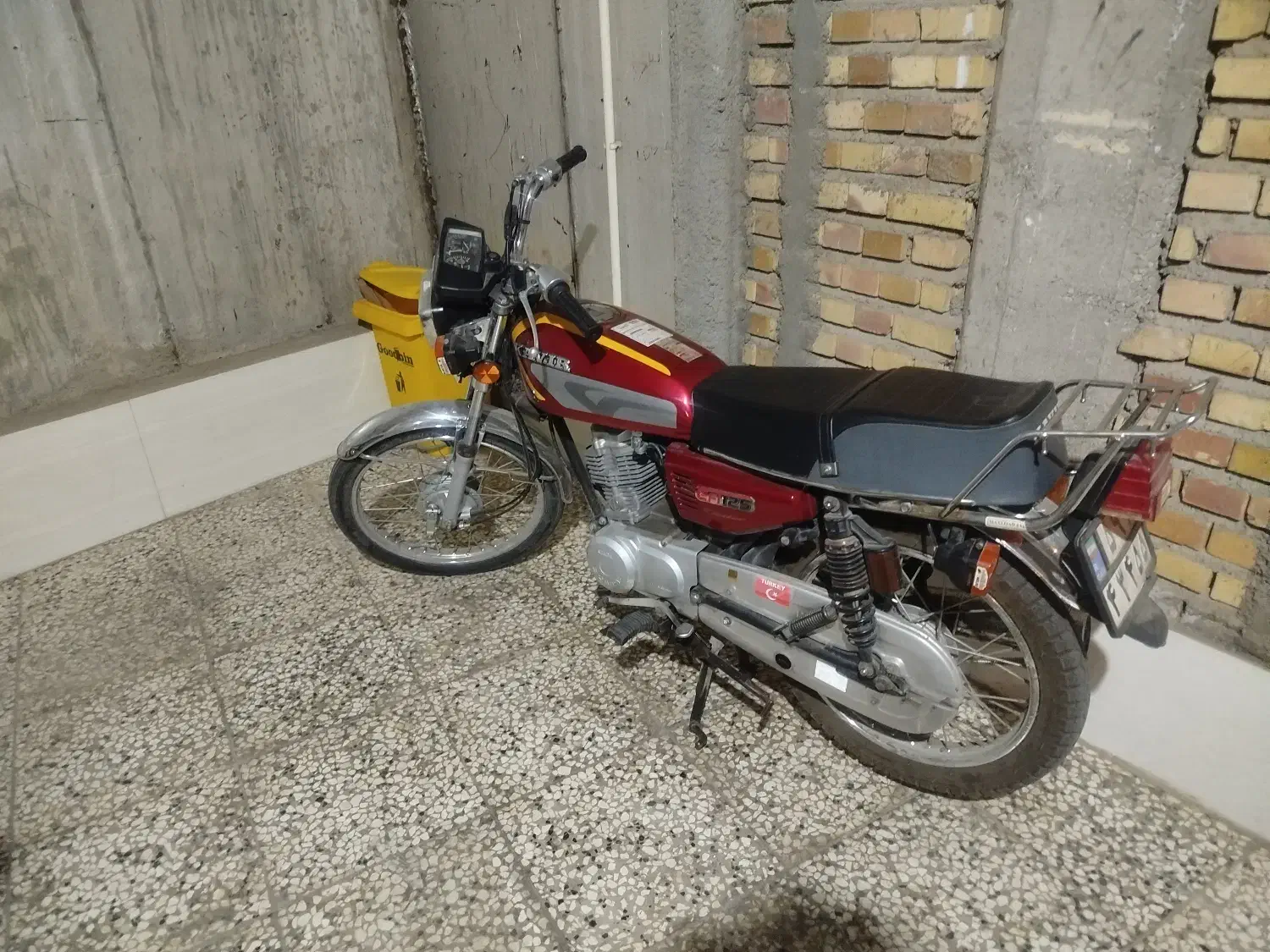 موتورسیکلت کویر ۱۲۵|موتورسیکلت|گنبد کاووس, |دیوار