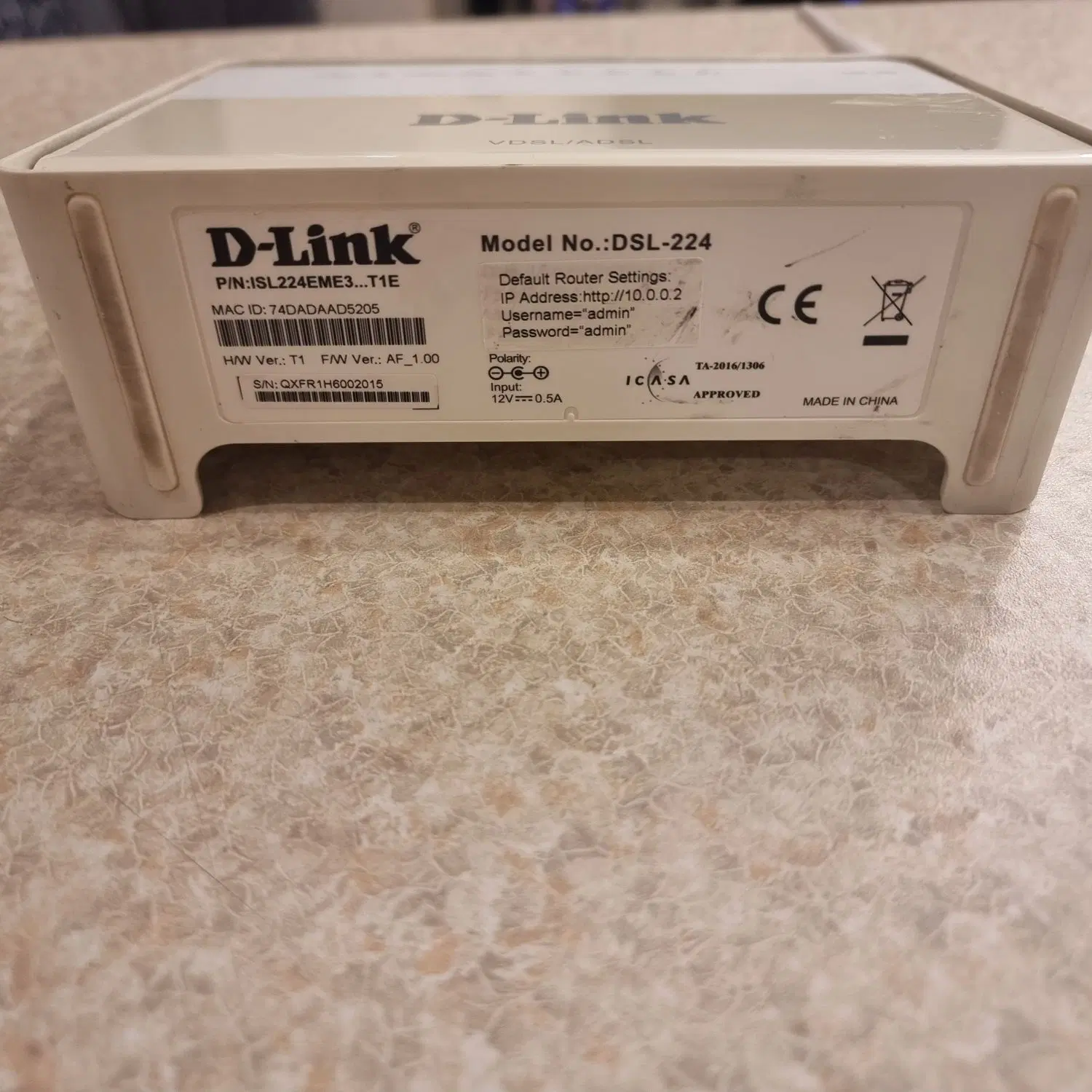 مودم D-LINK مدل DSL 224|مودم و تجهیزات شبکه|تهران, پاسداران|دیوار