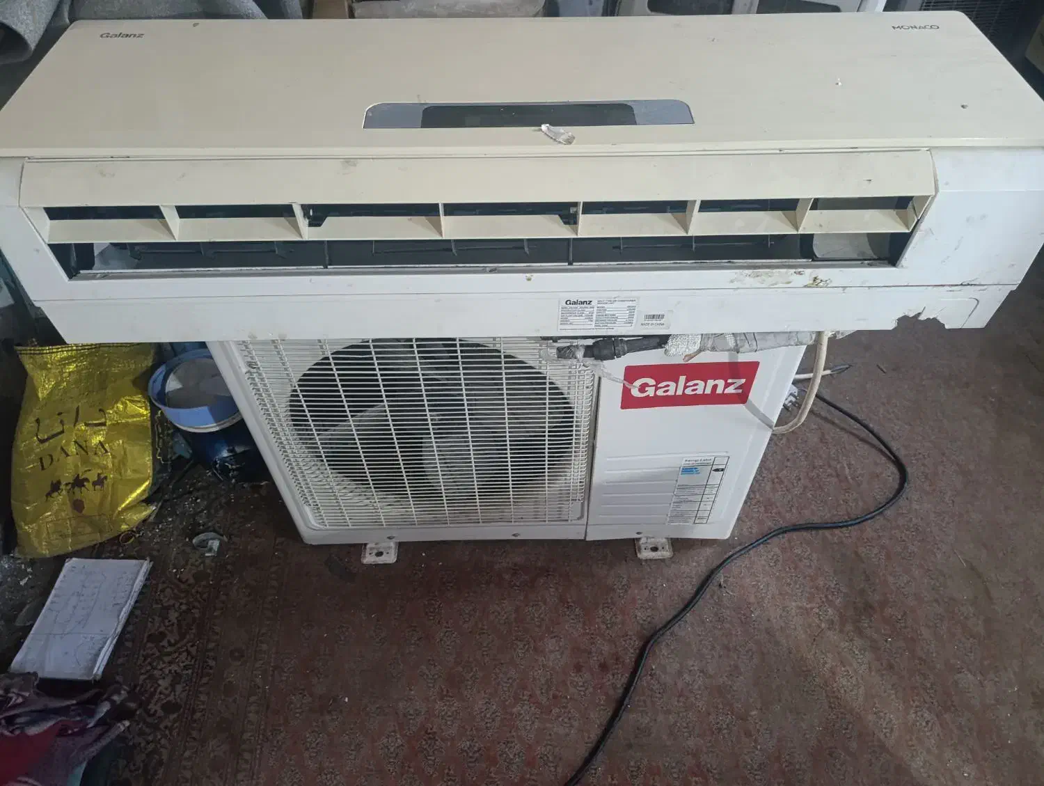 اسپلیت 24|کولر گازی و فن‌کوئل|قشم, |دیوار