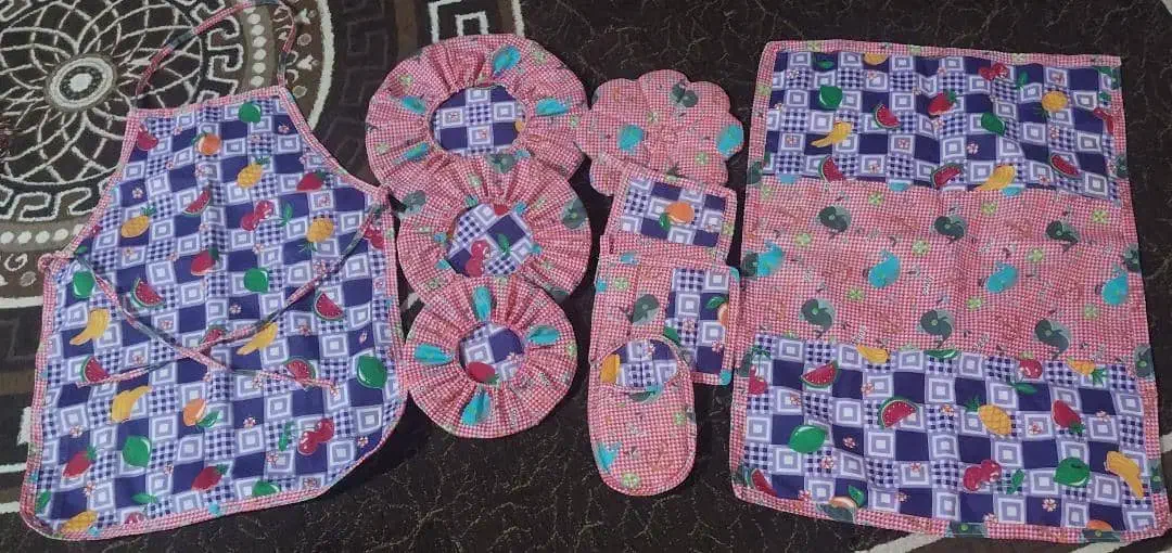 سرویس آشپزخانه نو|سفره، حوله، دستمال آشپزخانه|شوشتر, |دیوار