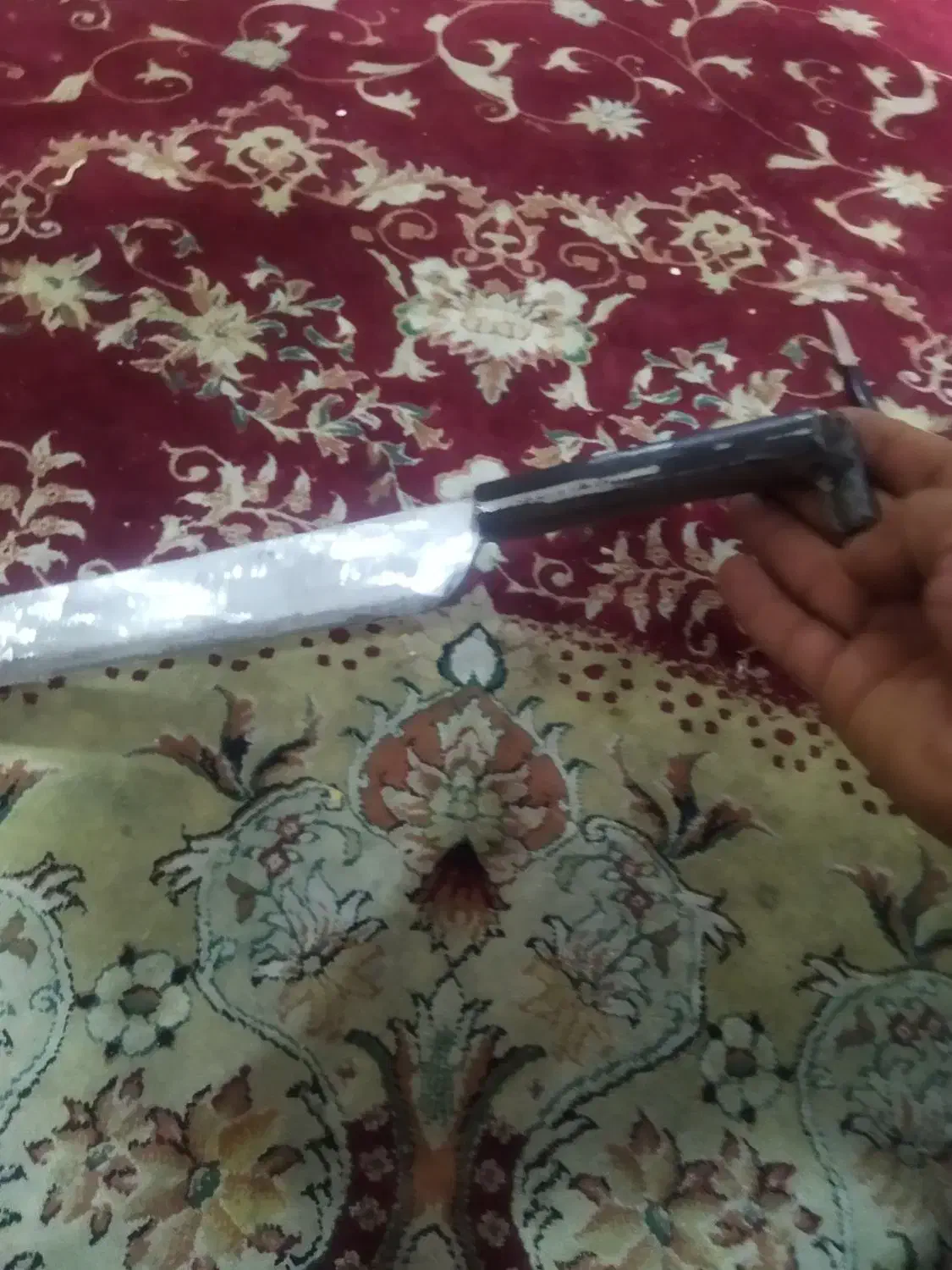 چاقو بزرگ تیز|ظروف پخت‌وپز|زاهدان, |دیوار