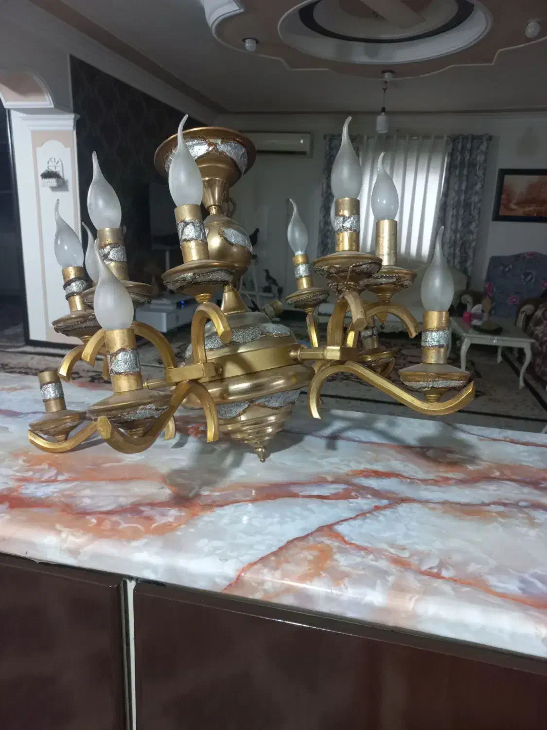 اینه شعمدان و لوستر|آینه|تهران, شهرک طالقانی|دیوار