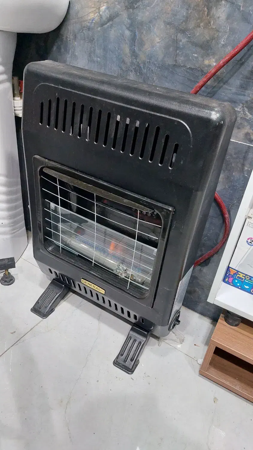 بخاری بدون دودکش|بخاری، هیتر، شومینه|هشتگرد, شهرک وحدت|دیوار