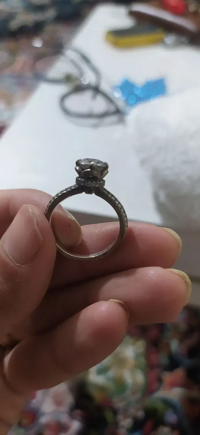 انگشتر نقره|جواهرات|محمدشهر, همایون ویلا|دیوار