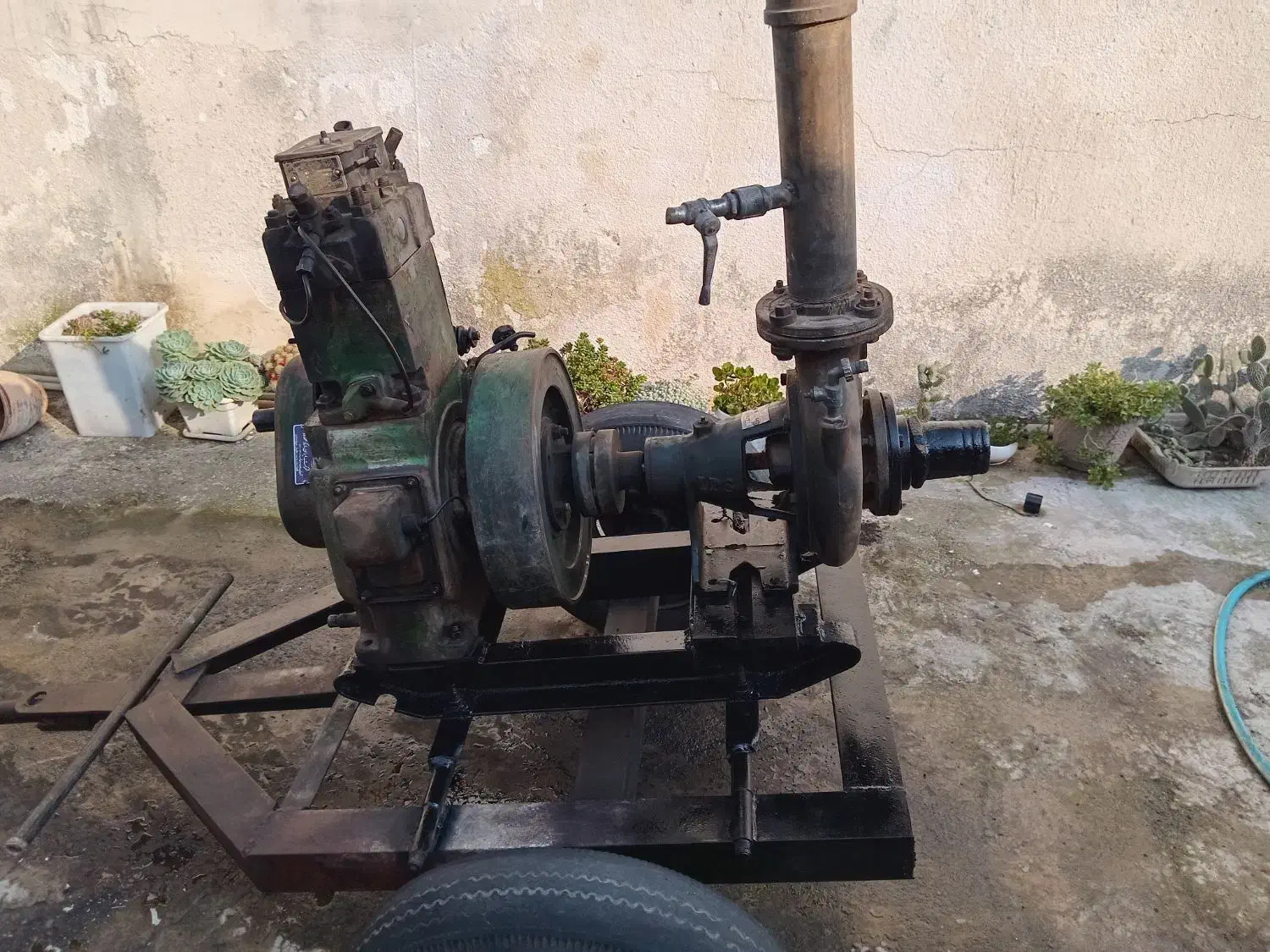 پمپ اب ۴ اسب  لیستر مارگو ۳ اینچ اب درگردش|ماشین‌آلات صنعتی|زرگرشهر, |دیوار