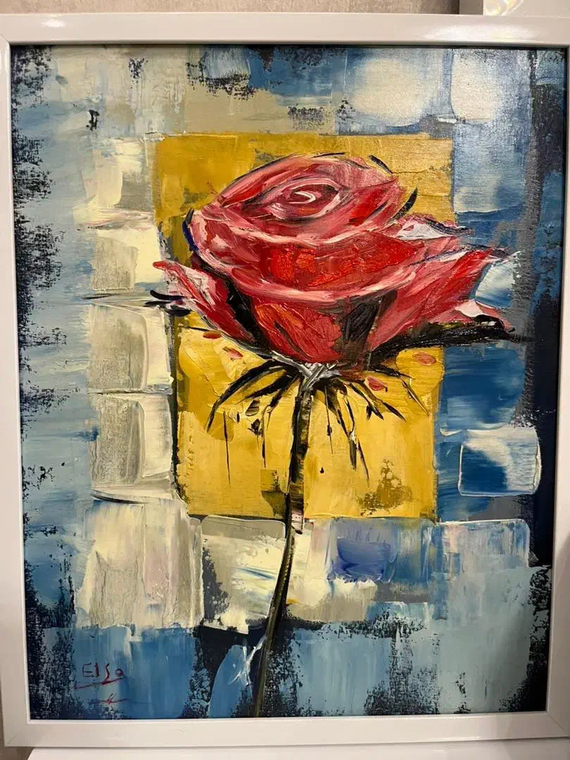 تابلوی گل زیبا|تابلو، نقاشی، عکس|تبریز, |دیوار