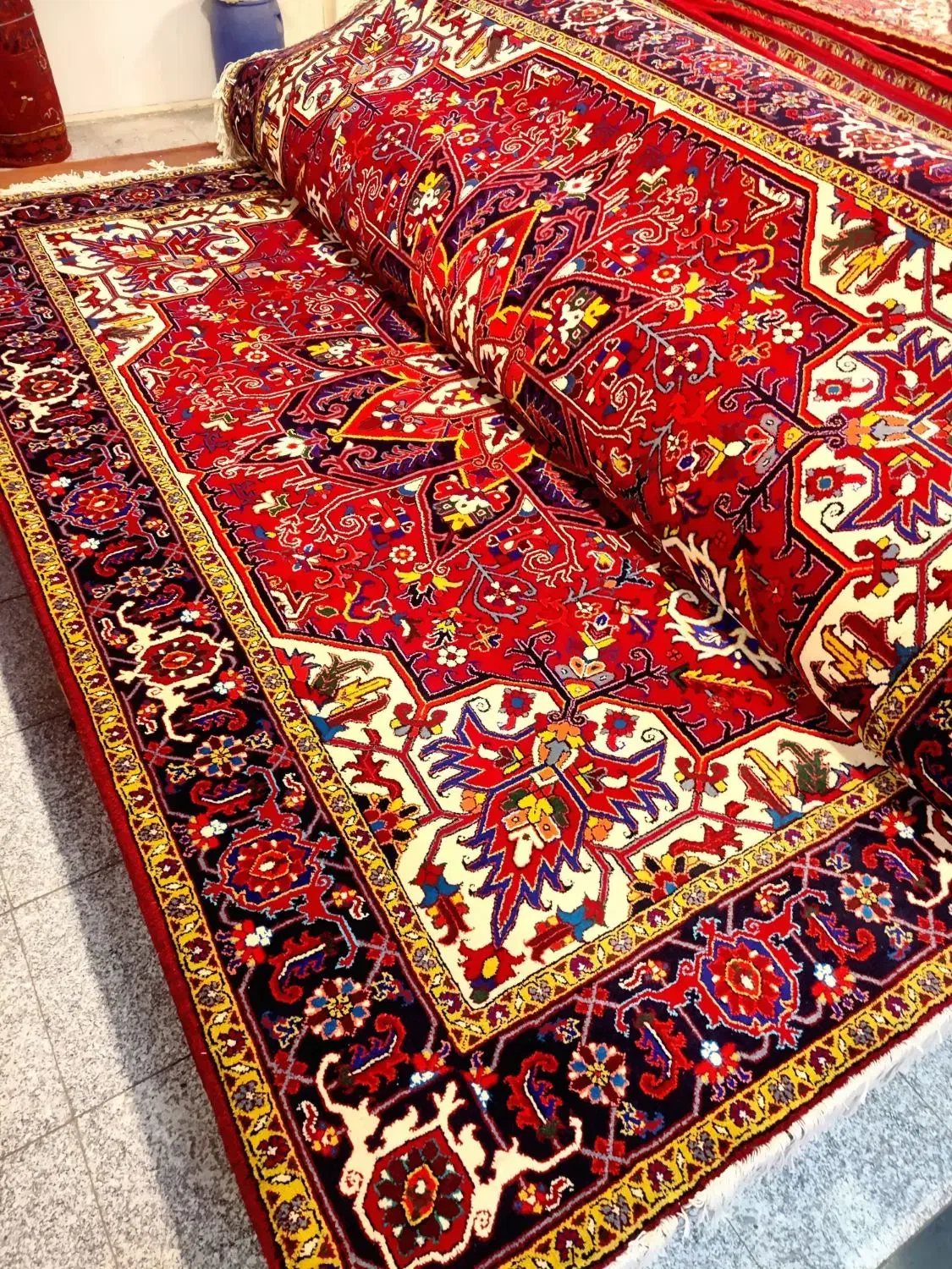 جفت ۹ متری درجه یک هریس نقشه صمدخان|فرش|تبریز, |دیوار