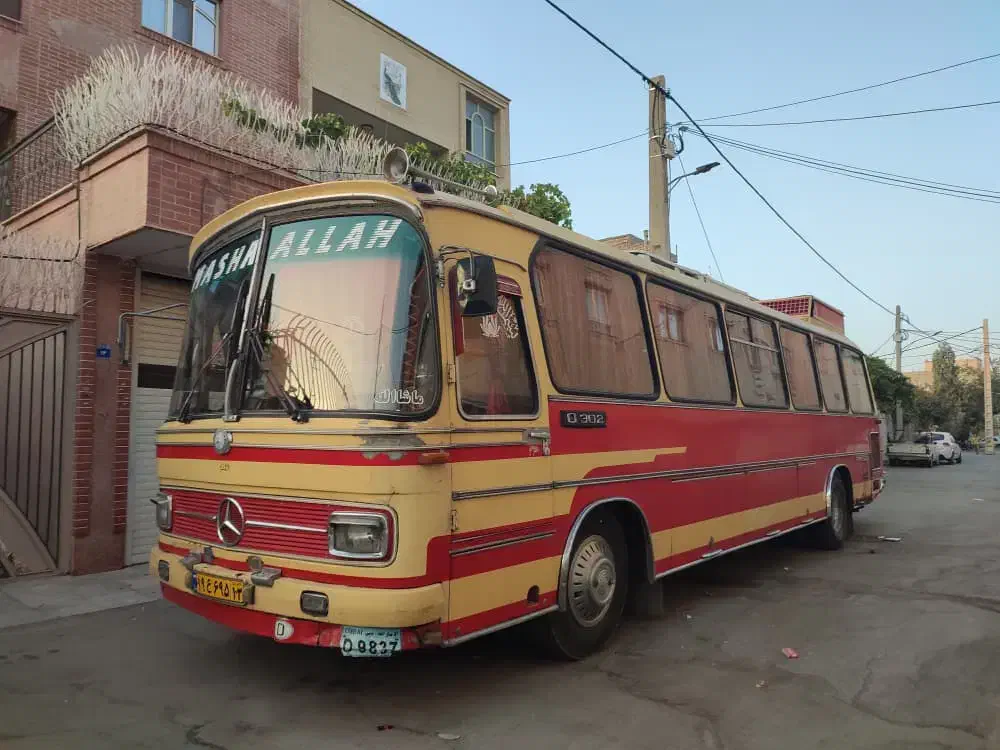 اتوبوس بیابانی بنز سالم|خودرو سنگین|یاسوج, |دیوار