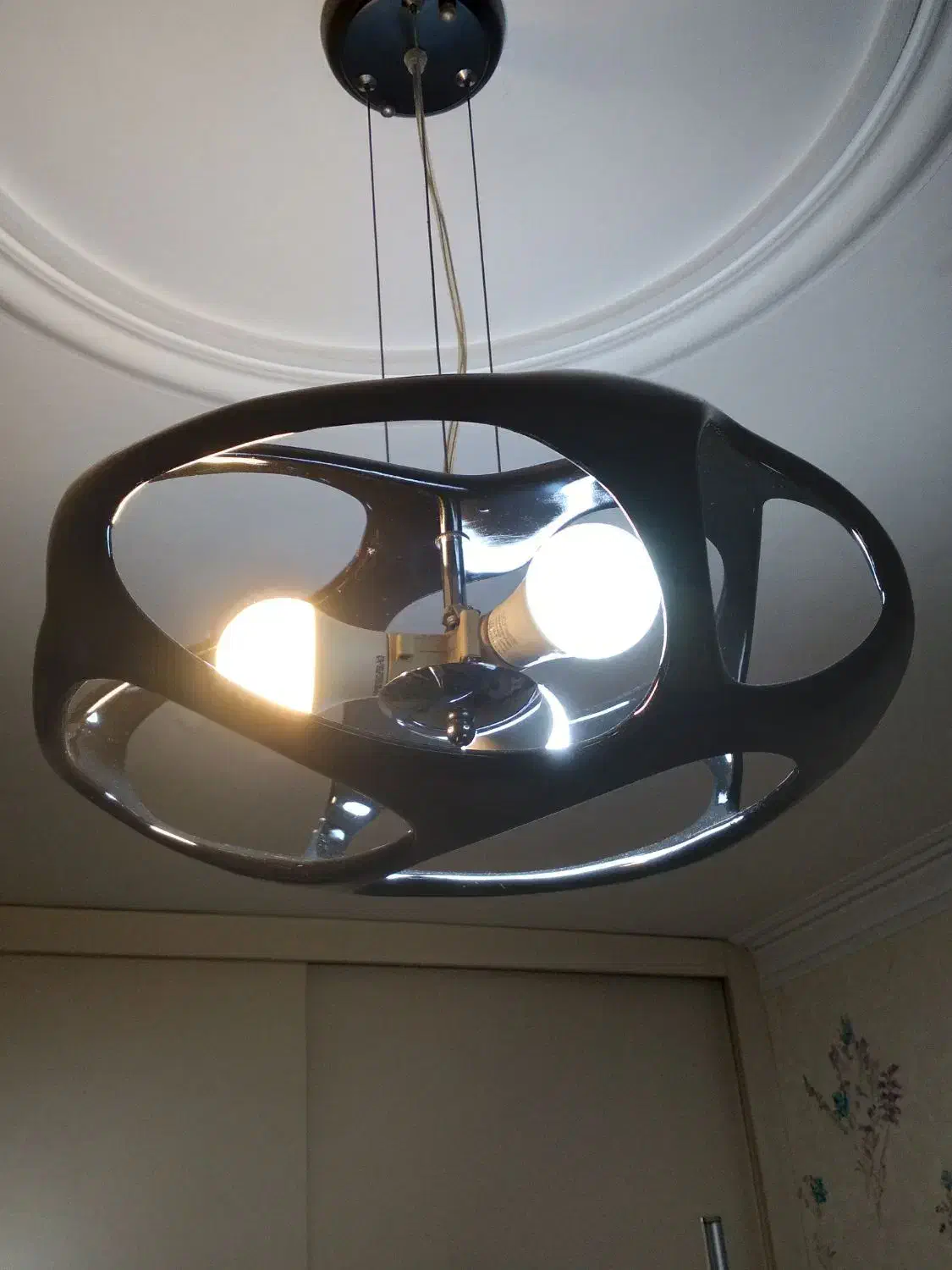 لوستر|لوستر و چراغ آویز|آستانه اشرفیه, |دیوار