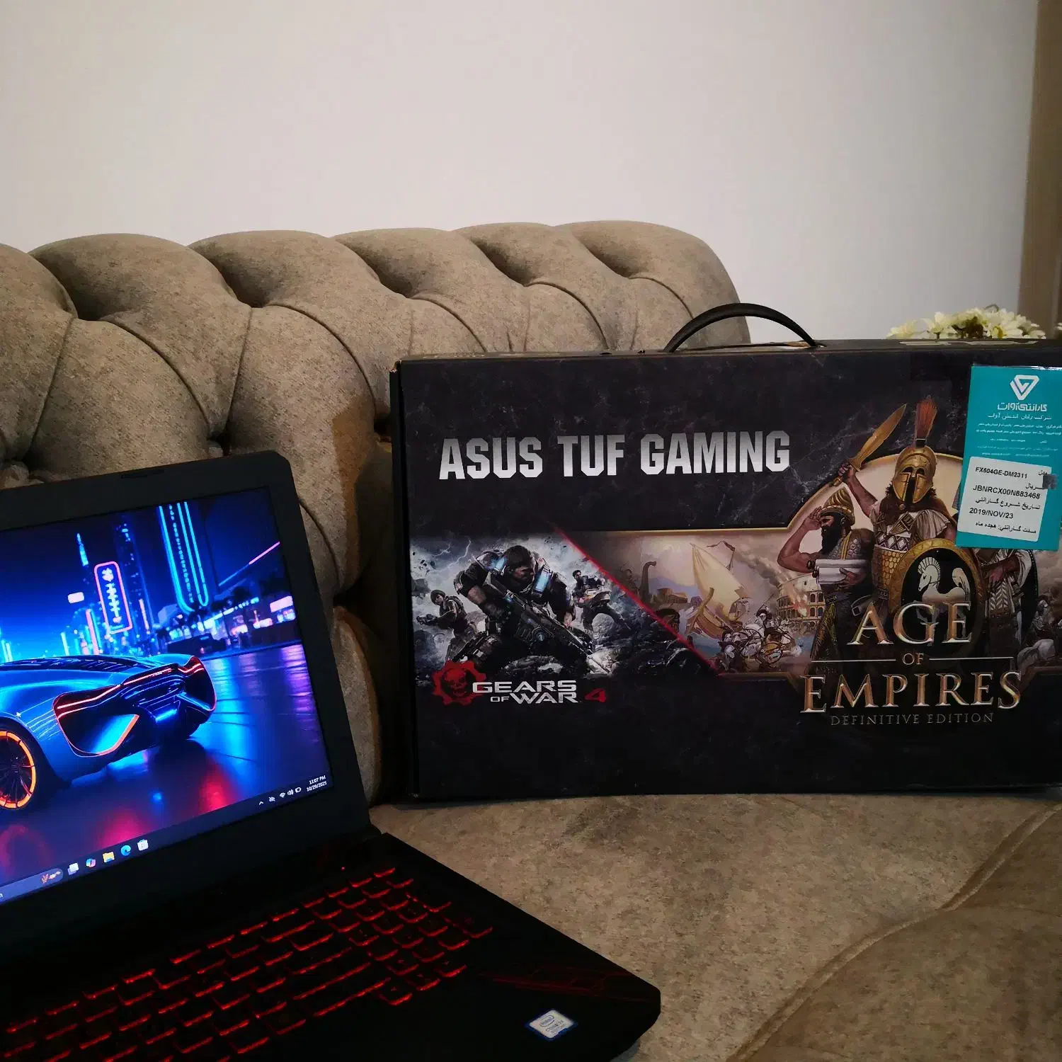 لپتاپ ایسوس ASUS TUF GAMING FX504G|رایانه همراه|ارومیه, |دیوار