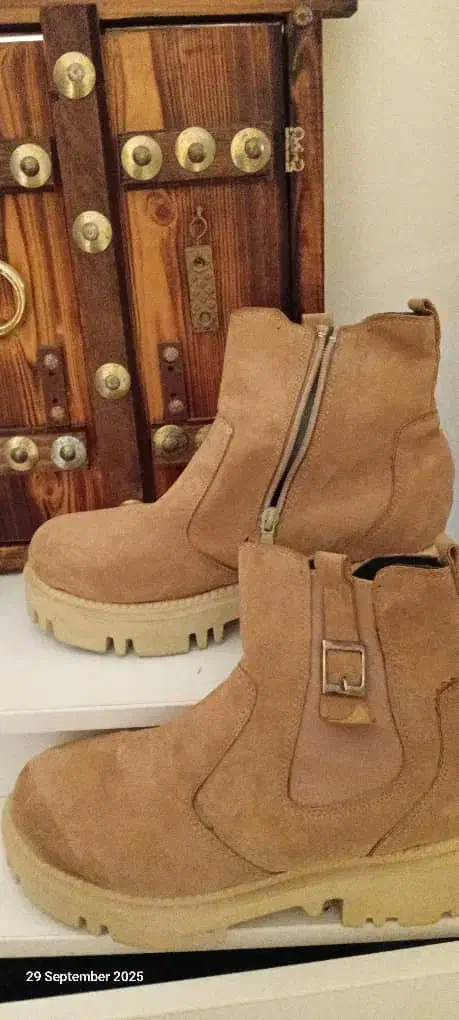 کفش بوت زنانه نو|کیف، کفش، کمربند|کیش, |دیوار