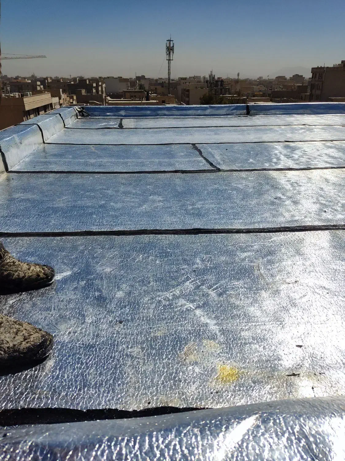 نصب ایزوگام قیر گونی و آسفالت حتی 1متر|خدمات پیشه و مهارت|تهران, قلمستان|دیوار