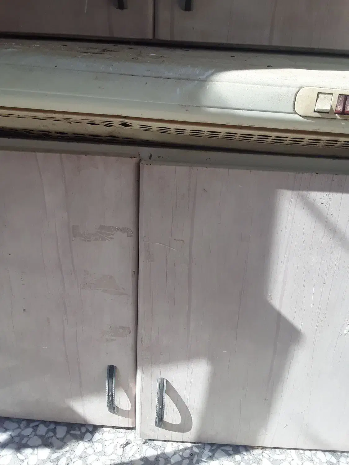 کابینت فلزی|آب‌چکان و نظم‌دهنده ظروف|قم, امامزاده ابراهیم|دیوار