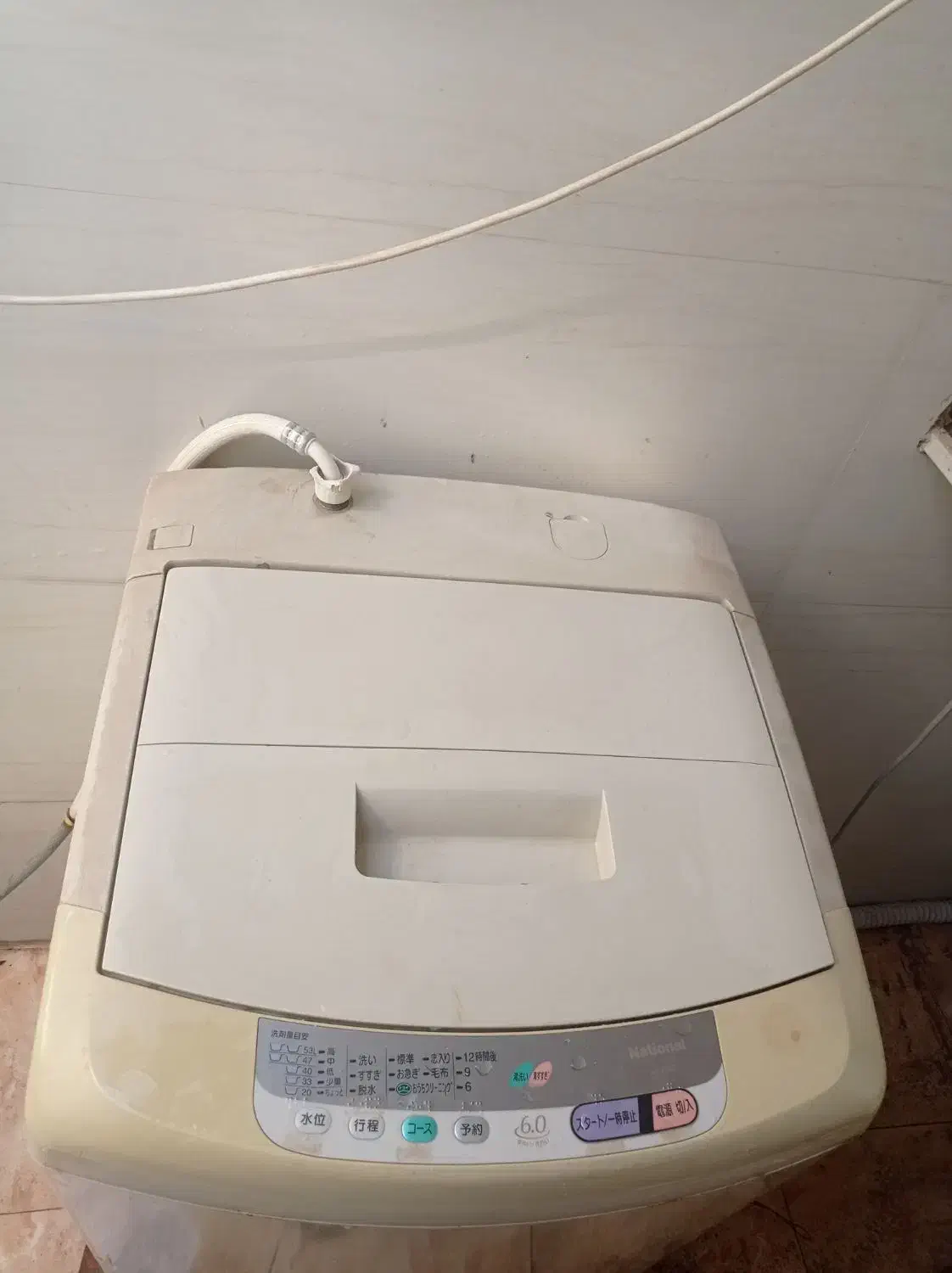 لباسشویی ۶کیلویی  مارک ناسیونال|ماشین لباسشویی و خشک‌کن لباس|بندر گناوه, |دیوار