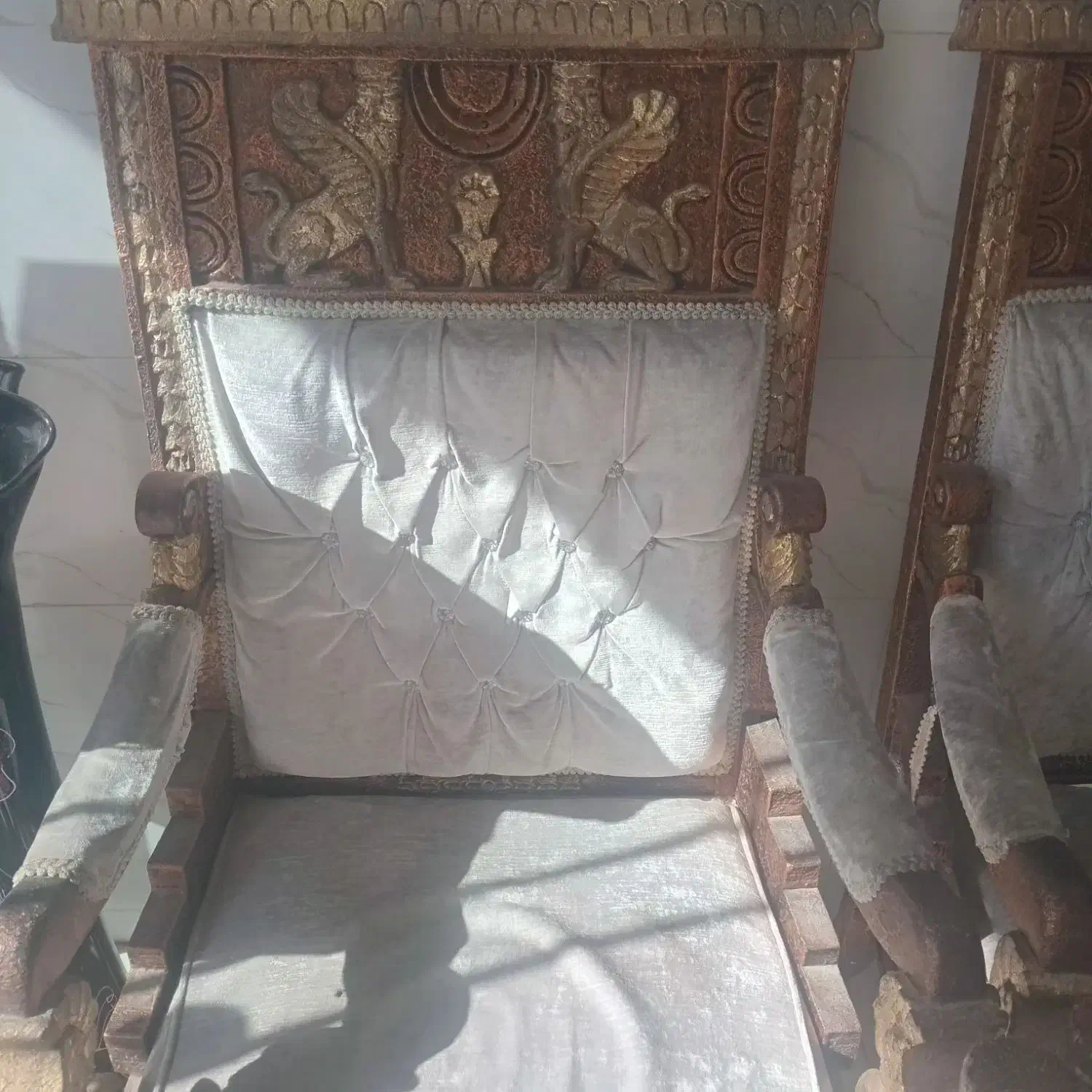 مبل سلطنتی|مبلمان خانگی و میز عسلی|شریف‌آباد, |دیوار