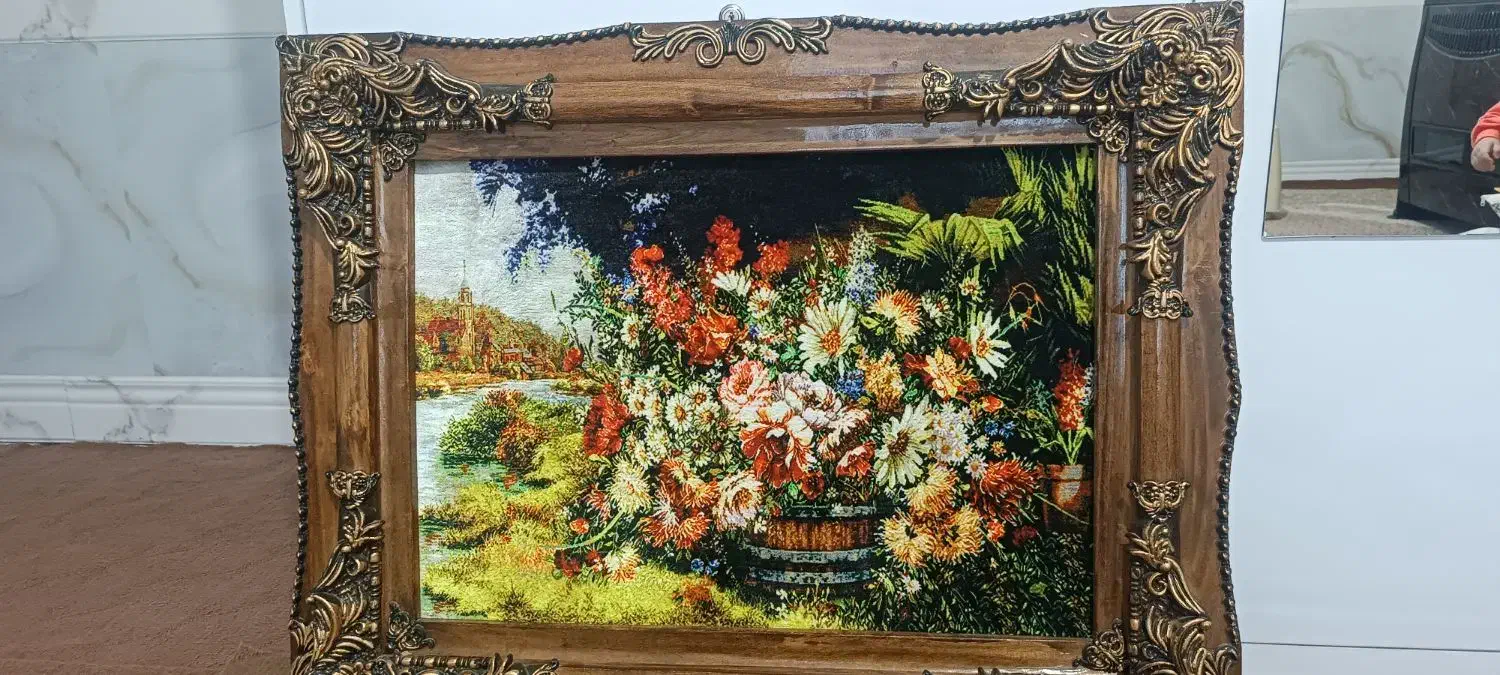 تابلو فرش|تابلو فرش|مهاباد (آذربایجان غربی), |دیوار