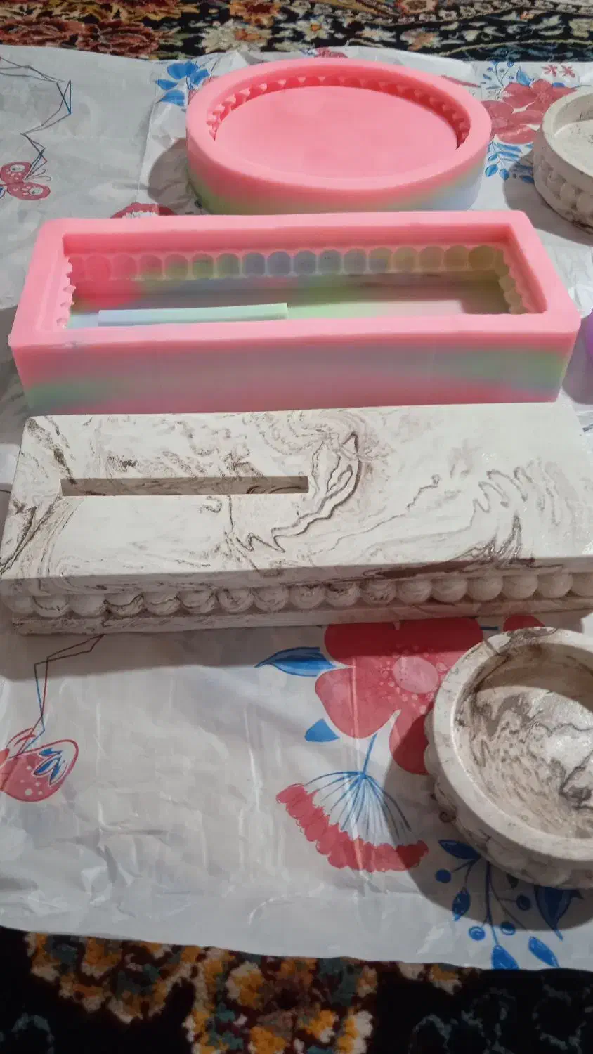 فروش قالب های سیلیکونی باآموزش ساخت رایگان|صنایع دستی و سایر لوازم تزئینی|یاسوج, |دیوار