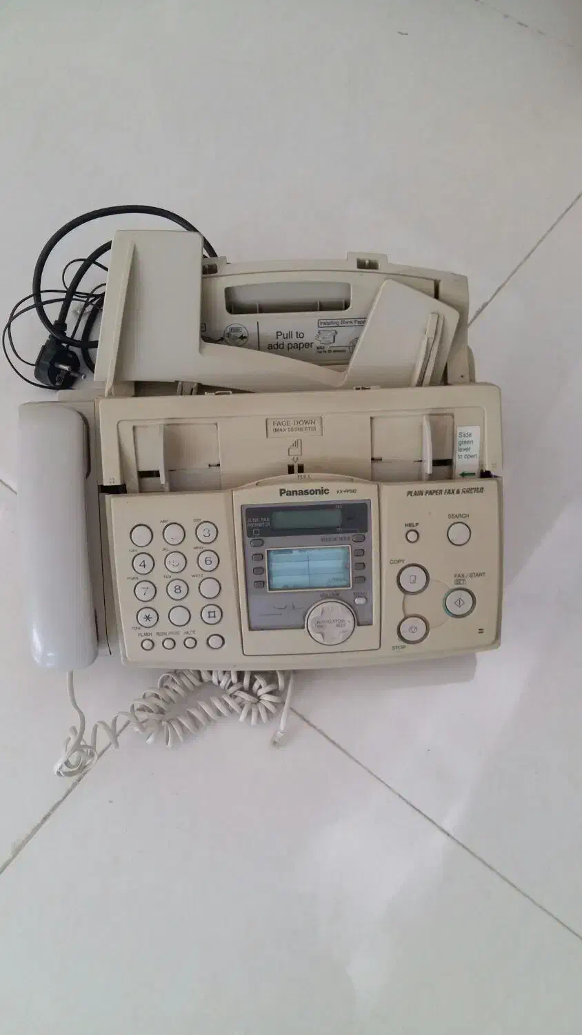 تلفکس پاناسونیک اصل|پرینتر، اسکنر، کپی، فکس|مشهد, شهرک لشکر (شهرک غرب)|دیوار