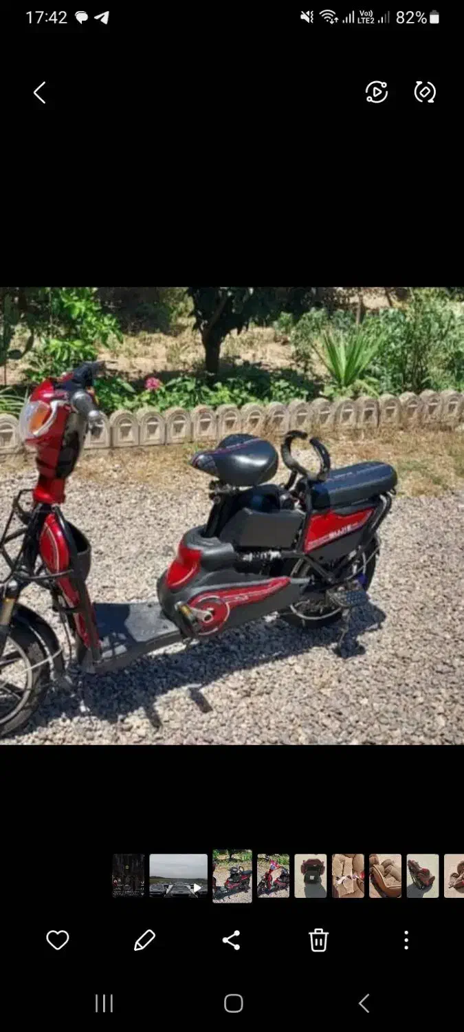 موتور برقی ۸۰۰ وات|موتورسیکلت|کرج, عظیمیه|دیوار