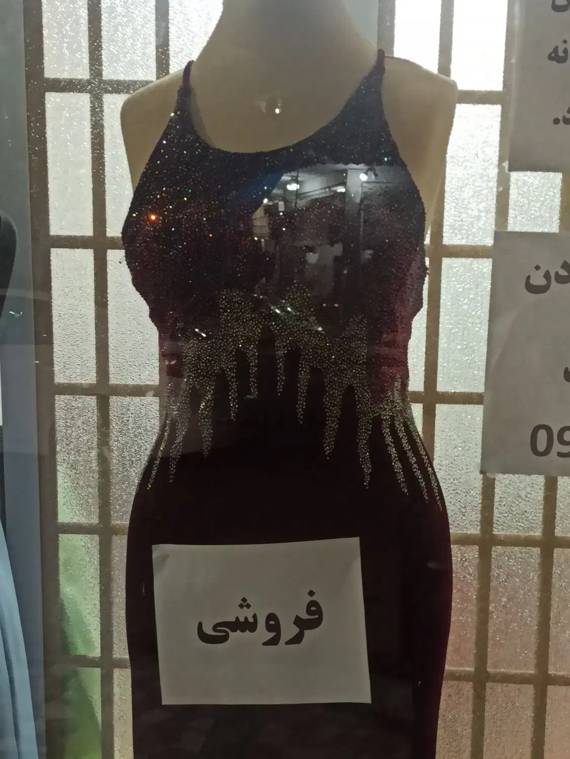 لباس مجلسی سنگدوزی شده اورجینال|لباس|رشت, فخب|دیوار